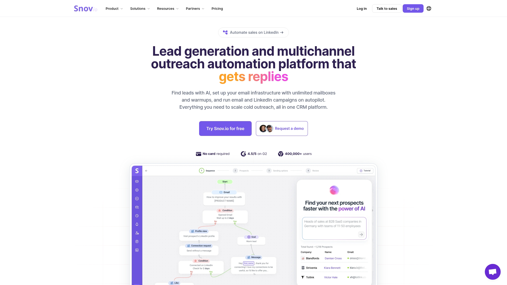 10. Snov.io 10. Snov.io