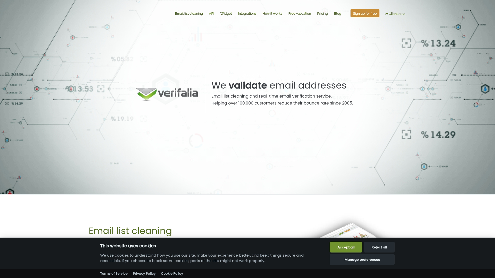 8. Verifalia 8. Verifalia