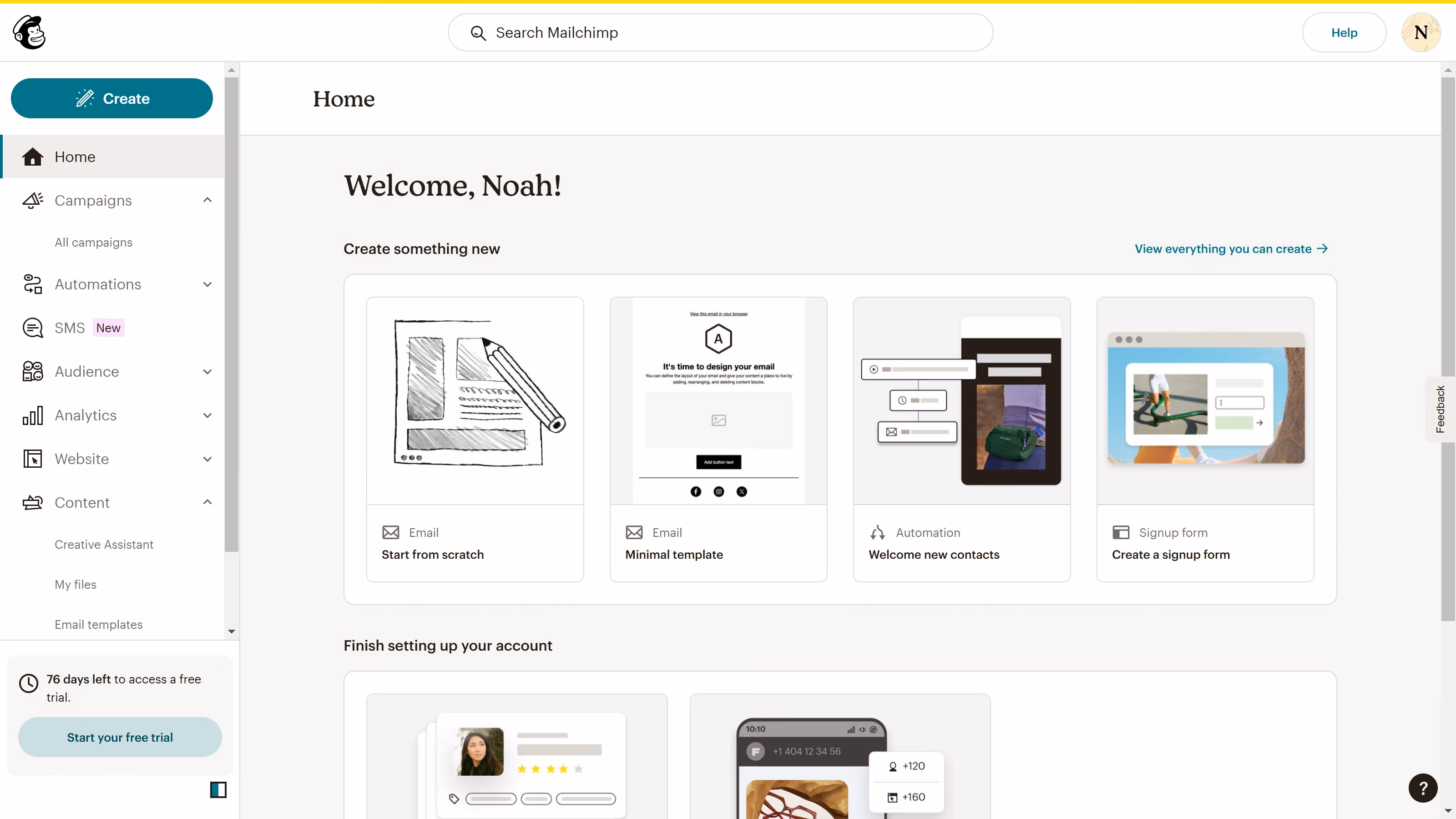 How to schedule a Mailchimp campaign
