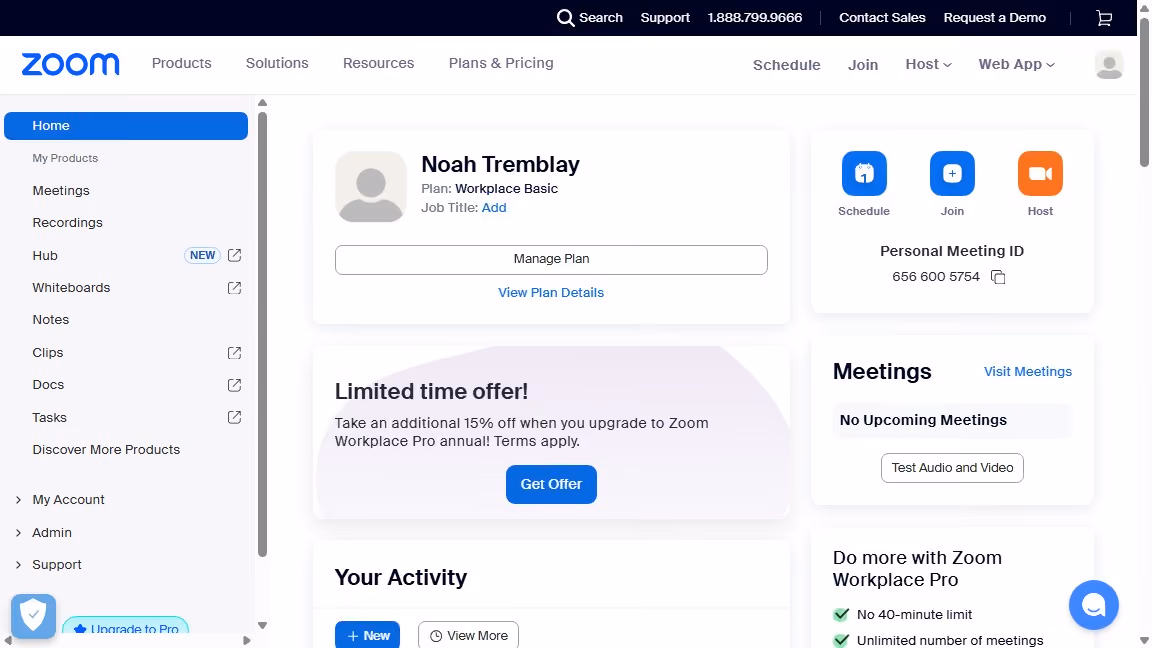 How to hide viewers list in Zoom Docs
