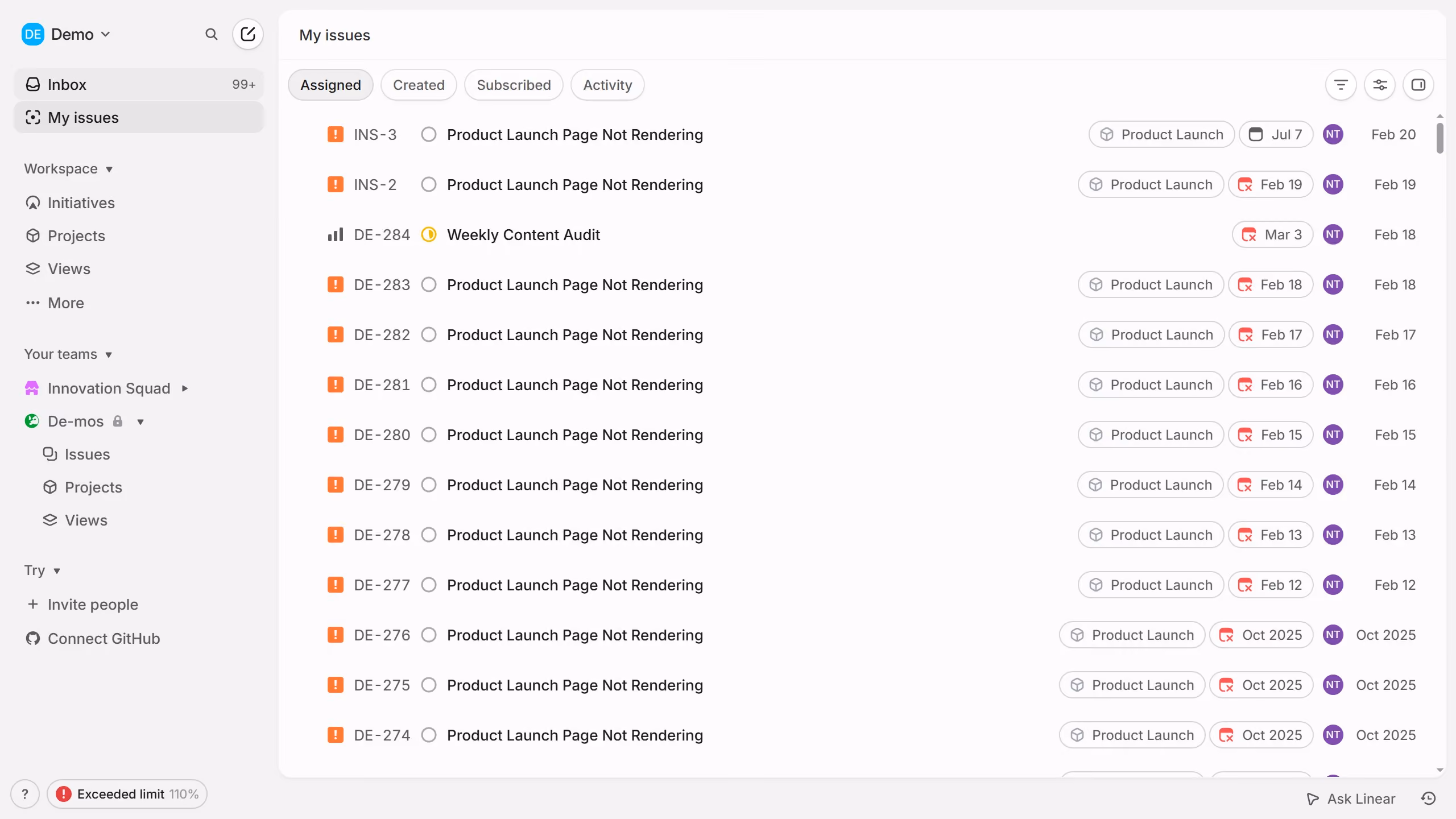 How to disable linear app reminder notifications on Linear