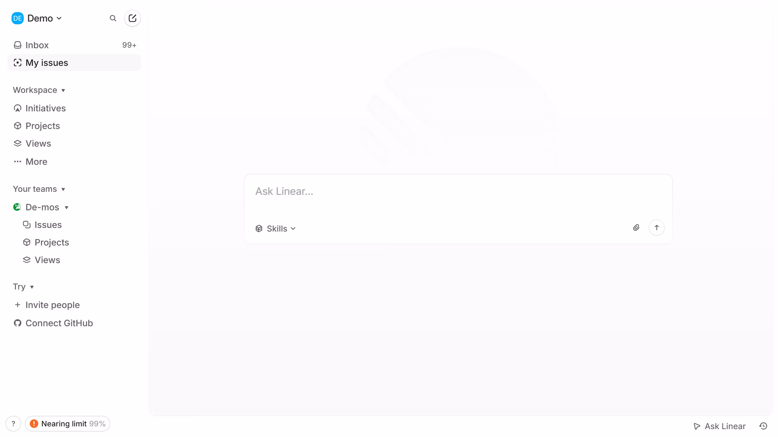 How to assign a sub-issue on Linear
