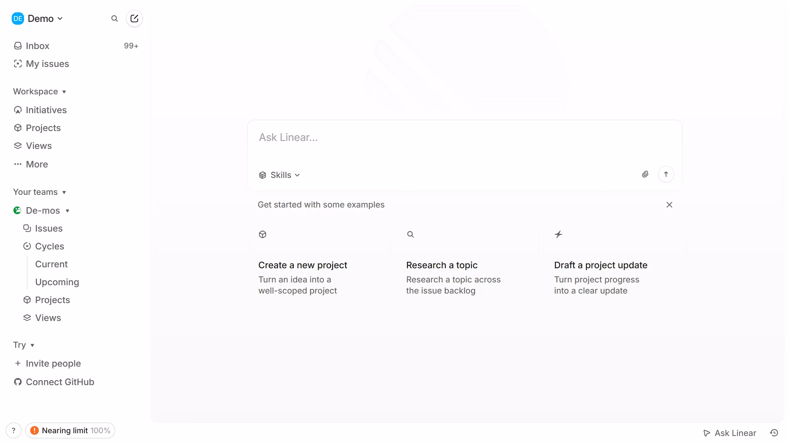 How to disconnect Zapier to Linear