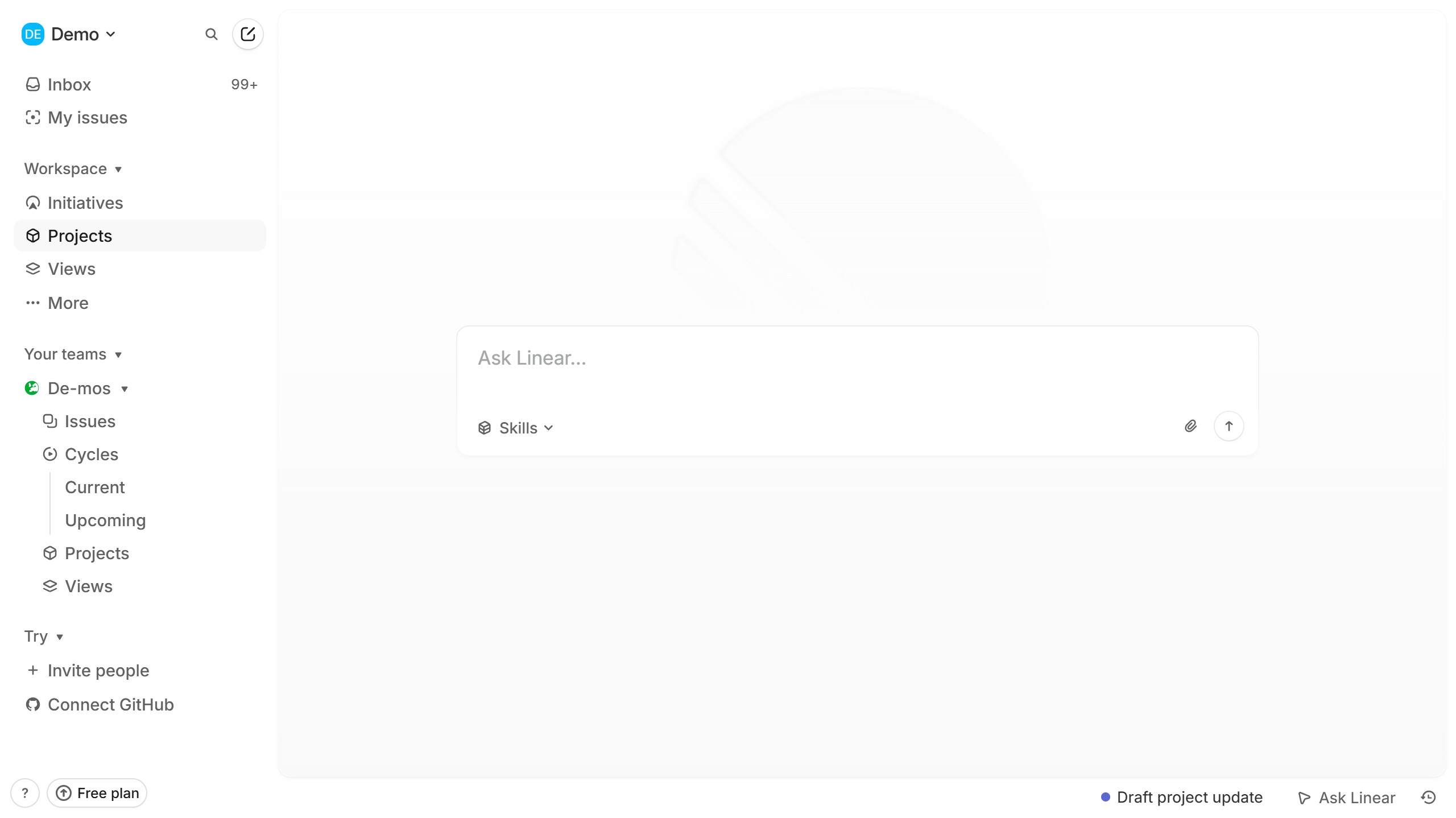 How to duplicate documents in a project on Linear