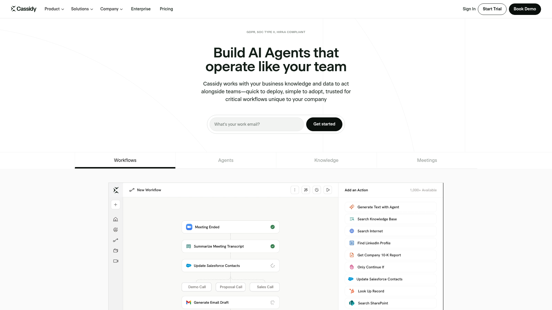 Cassidy AI knowledge-grounded agents