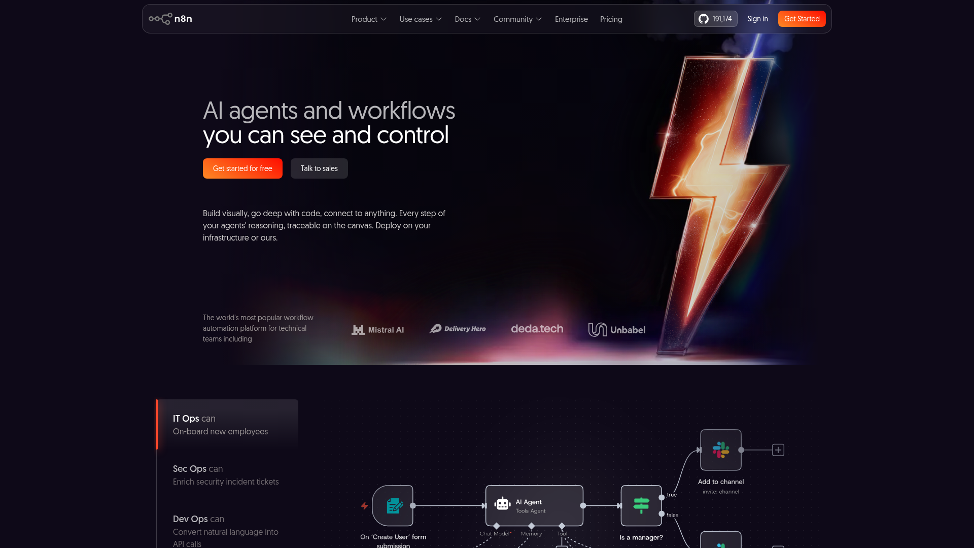 n8n AI workflow automation platform
