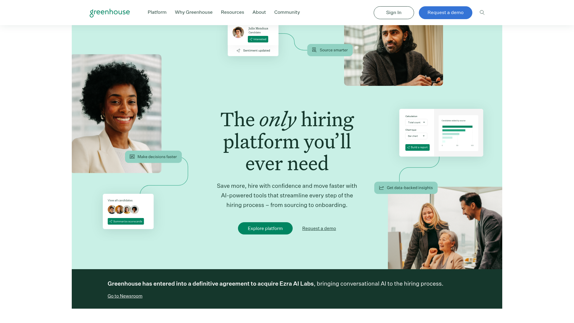 Greenhouse structured hiring ATS