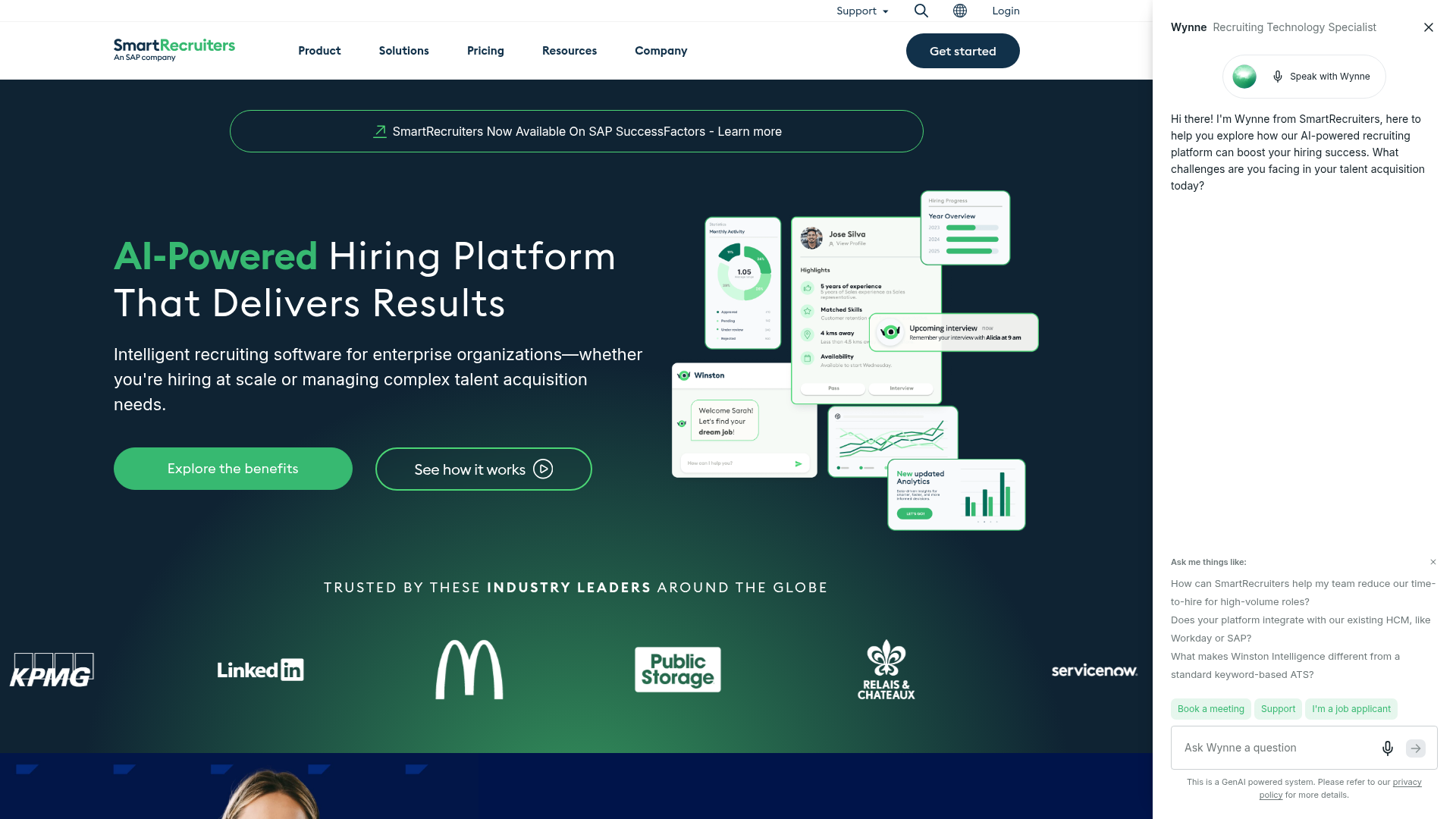 SmartRecruiters enterprise TA suite