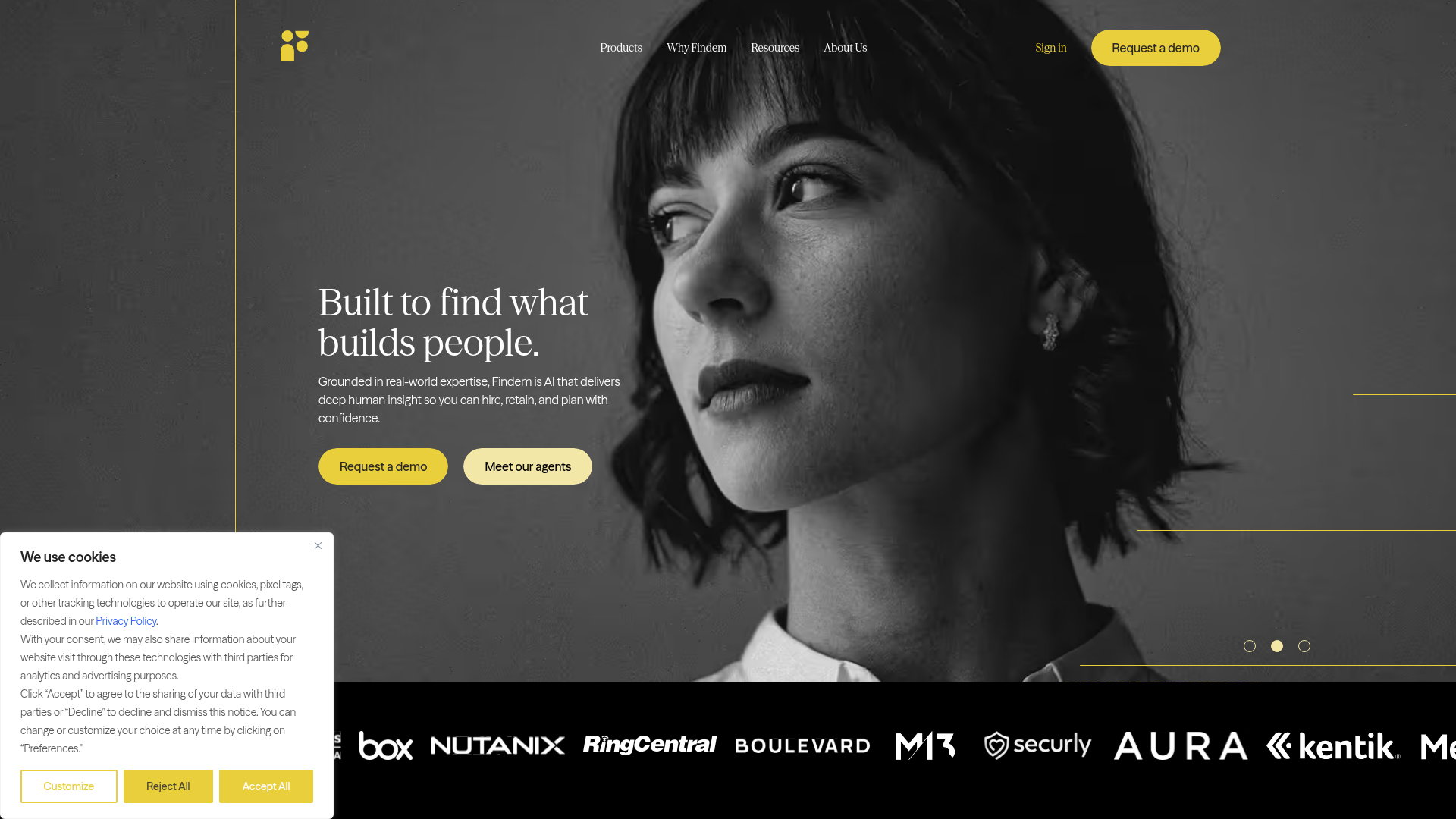 Findem AI talent platform