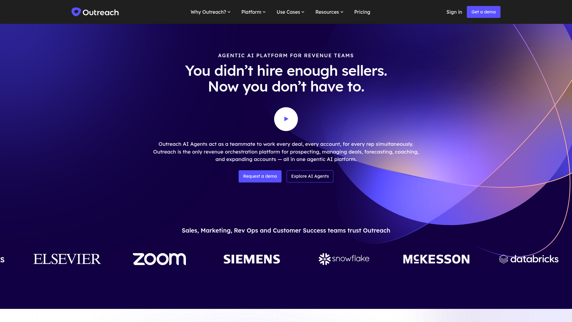 Outreach homepage