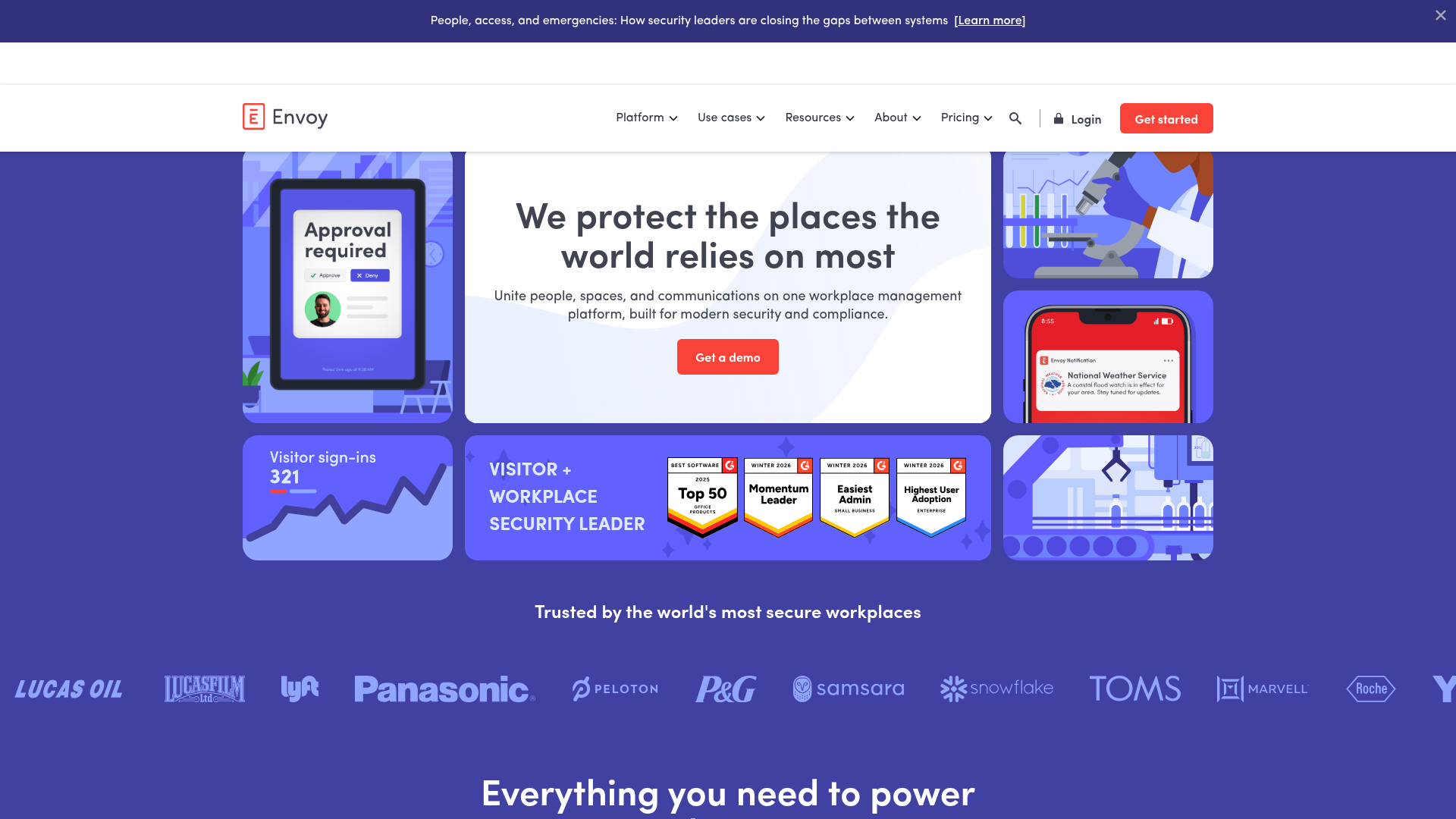 Envoy workplace platform
