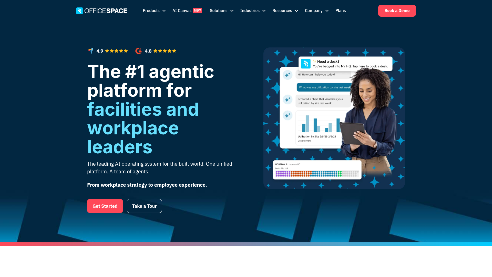 OfficeSpace workplace management platform