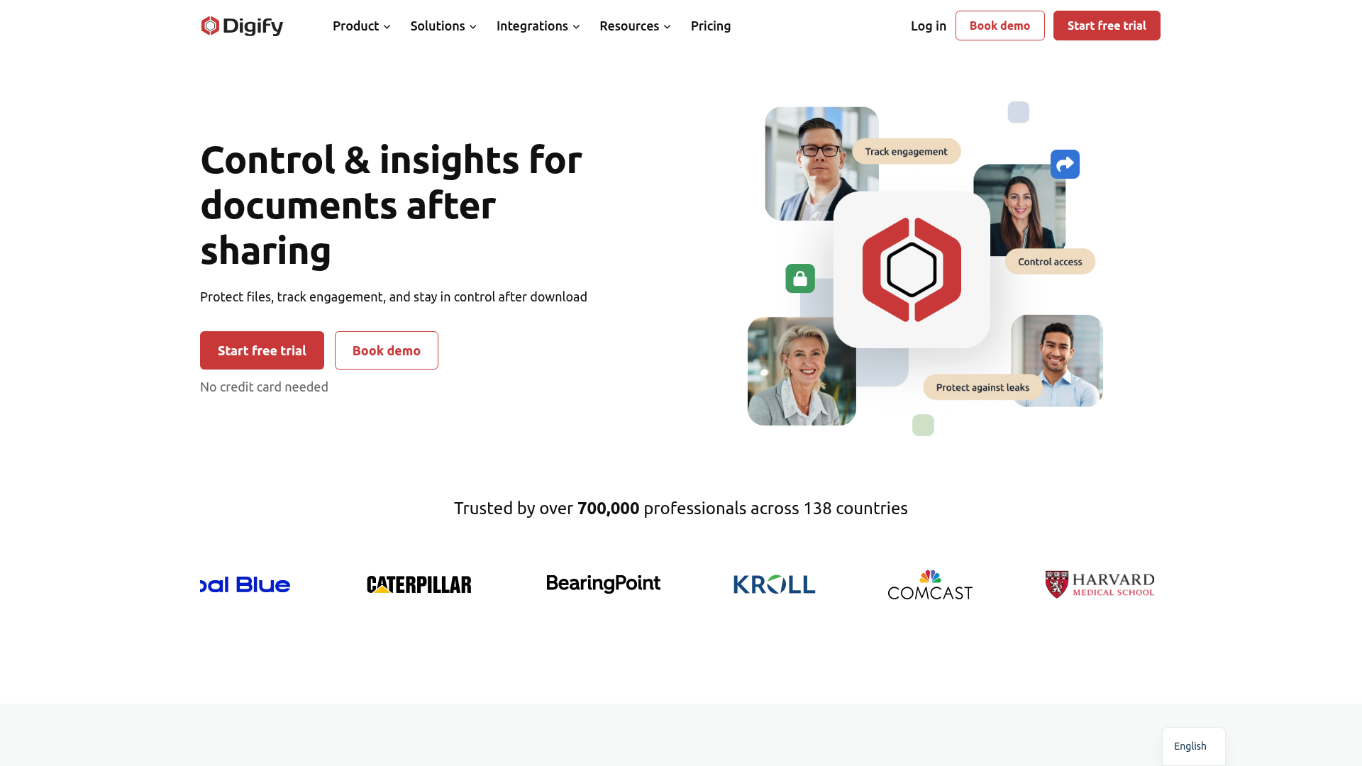 Digify secure document sharing and data room