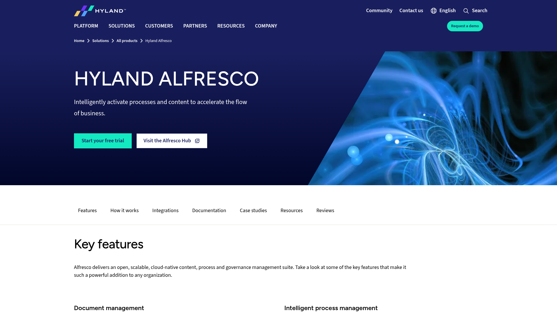 Alfresco open content services platform