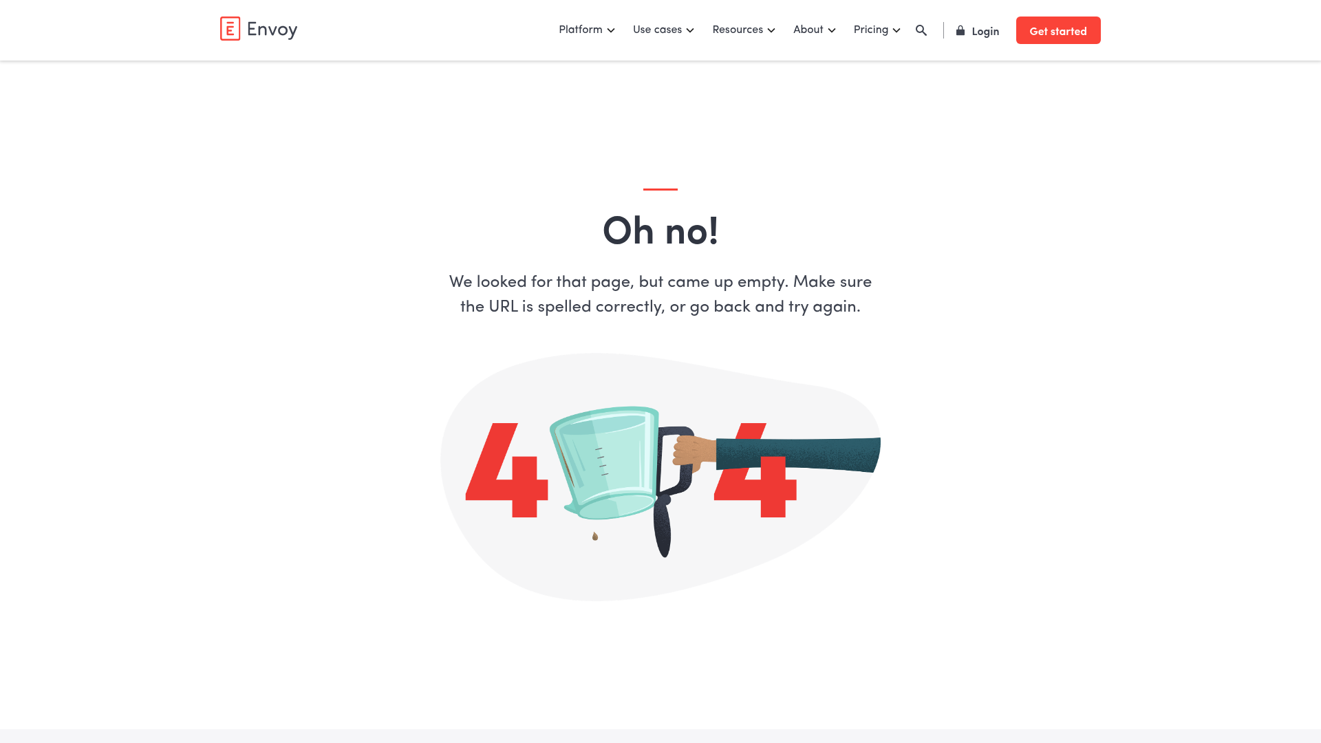 Envoy Desks homepage showing hot desk booking