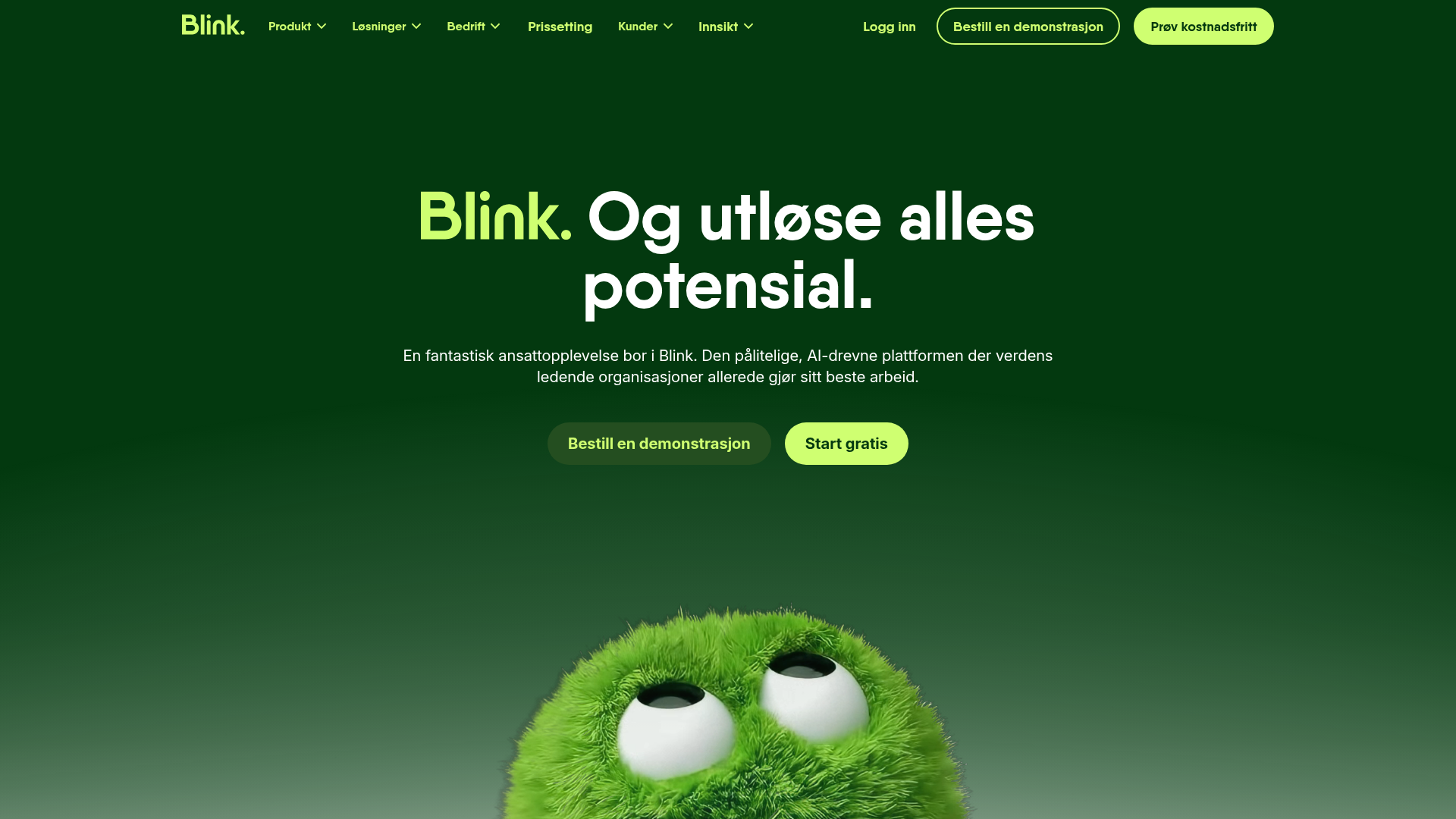 Blink frontline-first employee super-app intranet