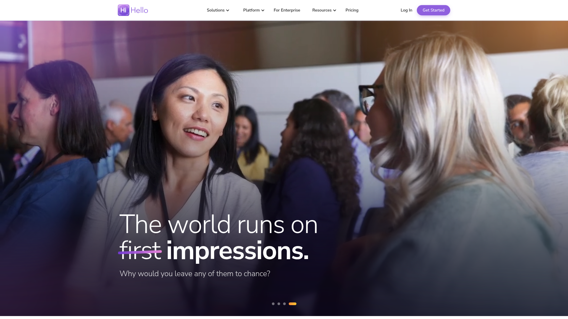 HiHello digital business card and lead capture platform