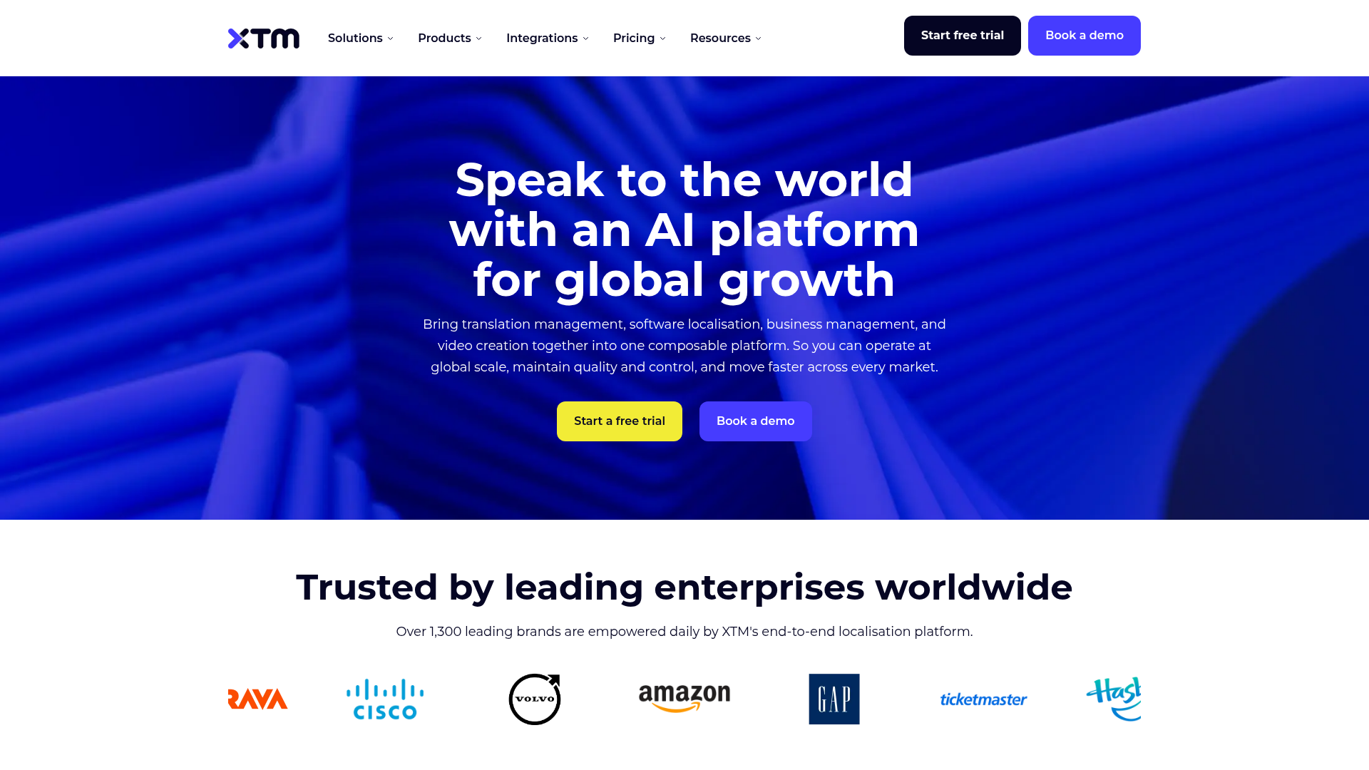 XTM Cloud enterprise translation management system