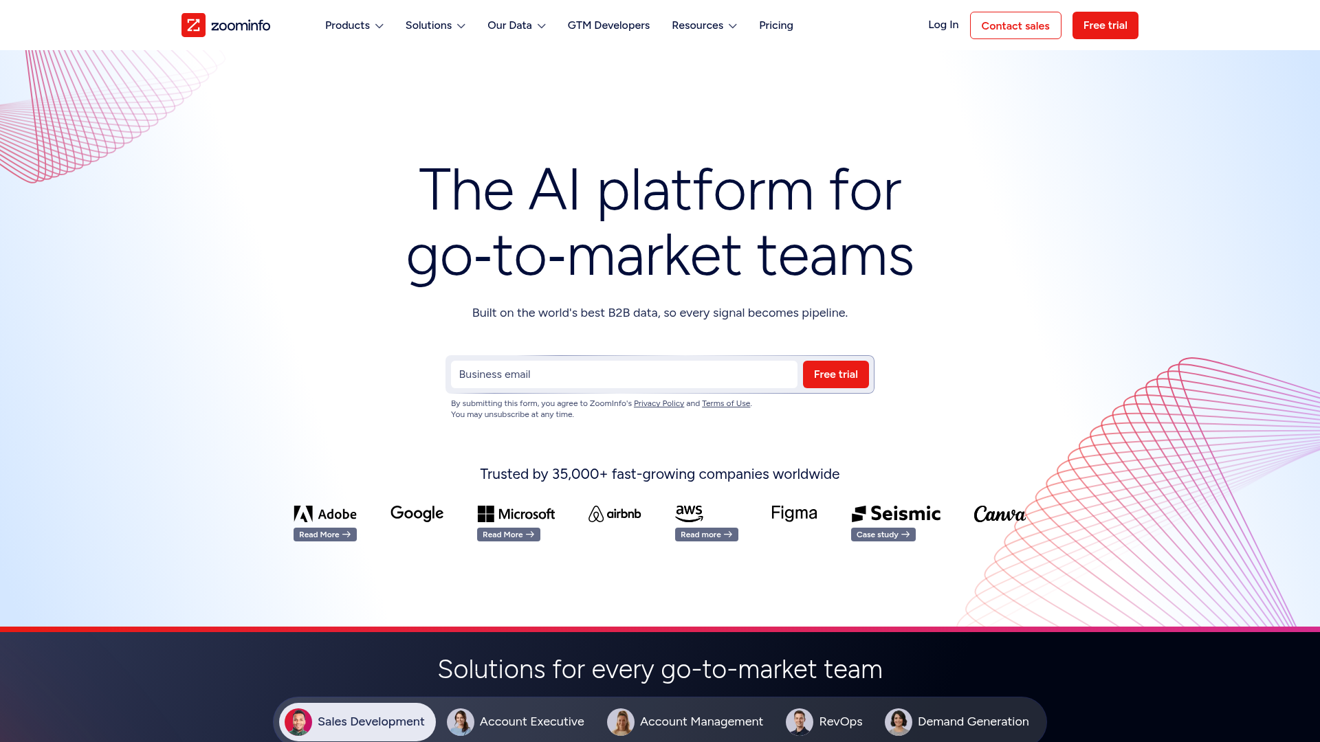 Chorus by ZoomInfo conversation intelligence interface