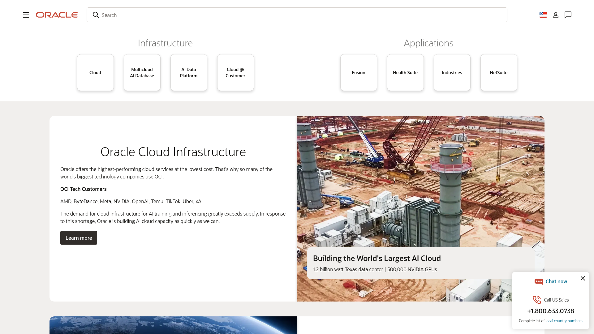 Oracle master data management and cloud homepage