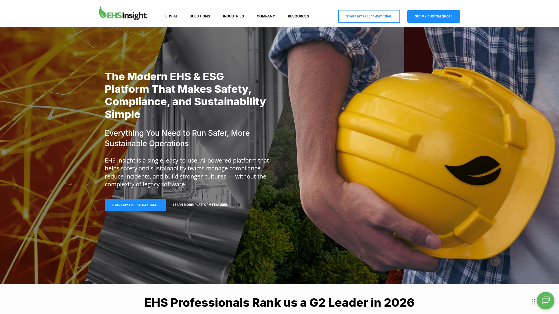 EHS Insight workplace incident management screenshot