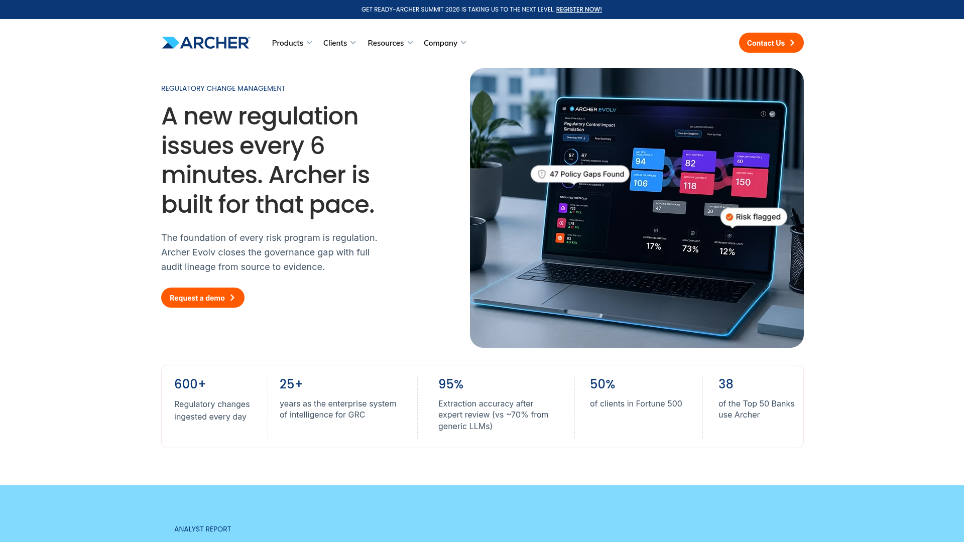 Archer integrated risk management and GRC platform