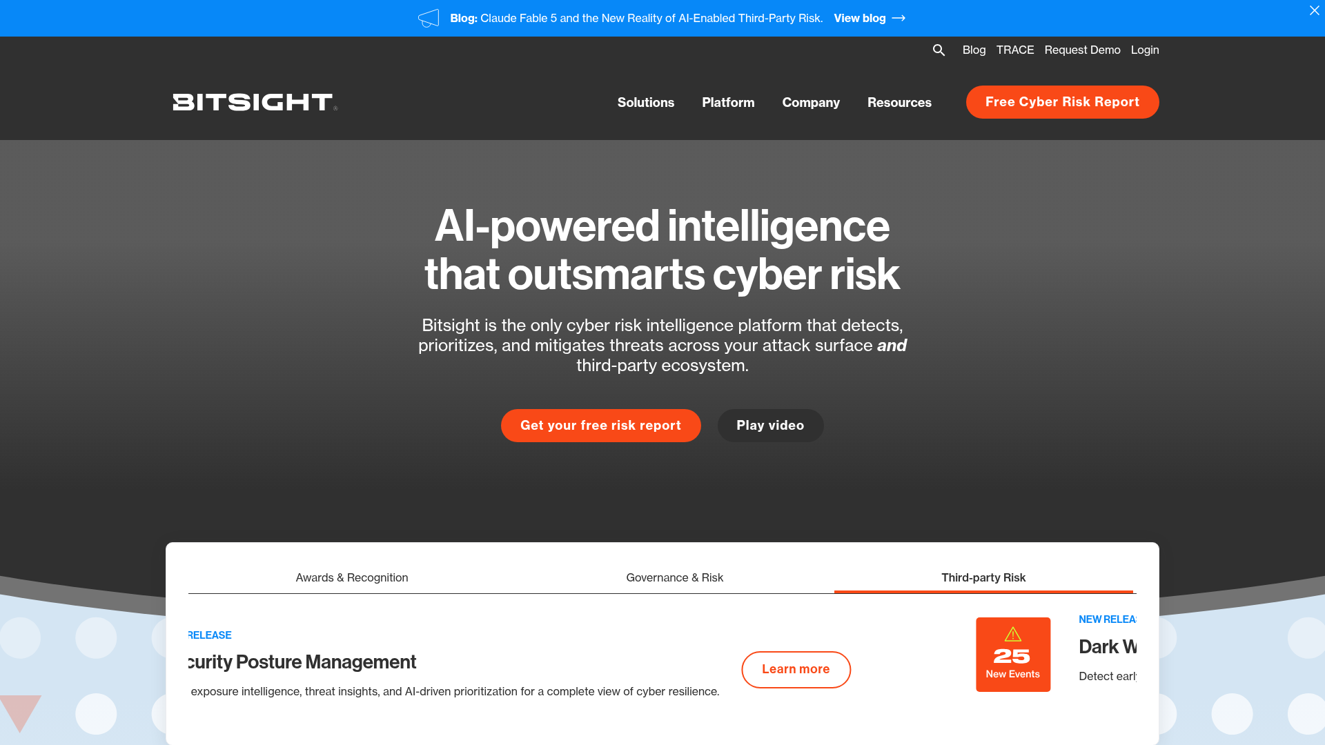 Bitsight cyber risk intelligence platform
