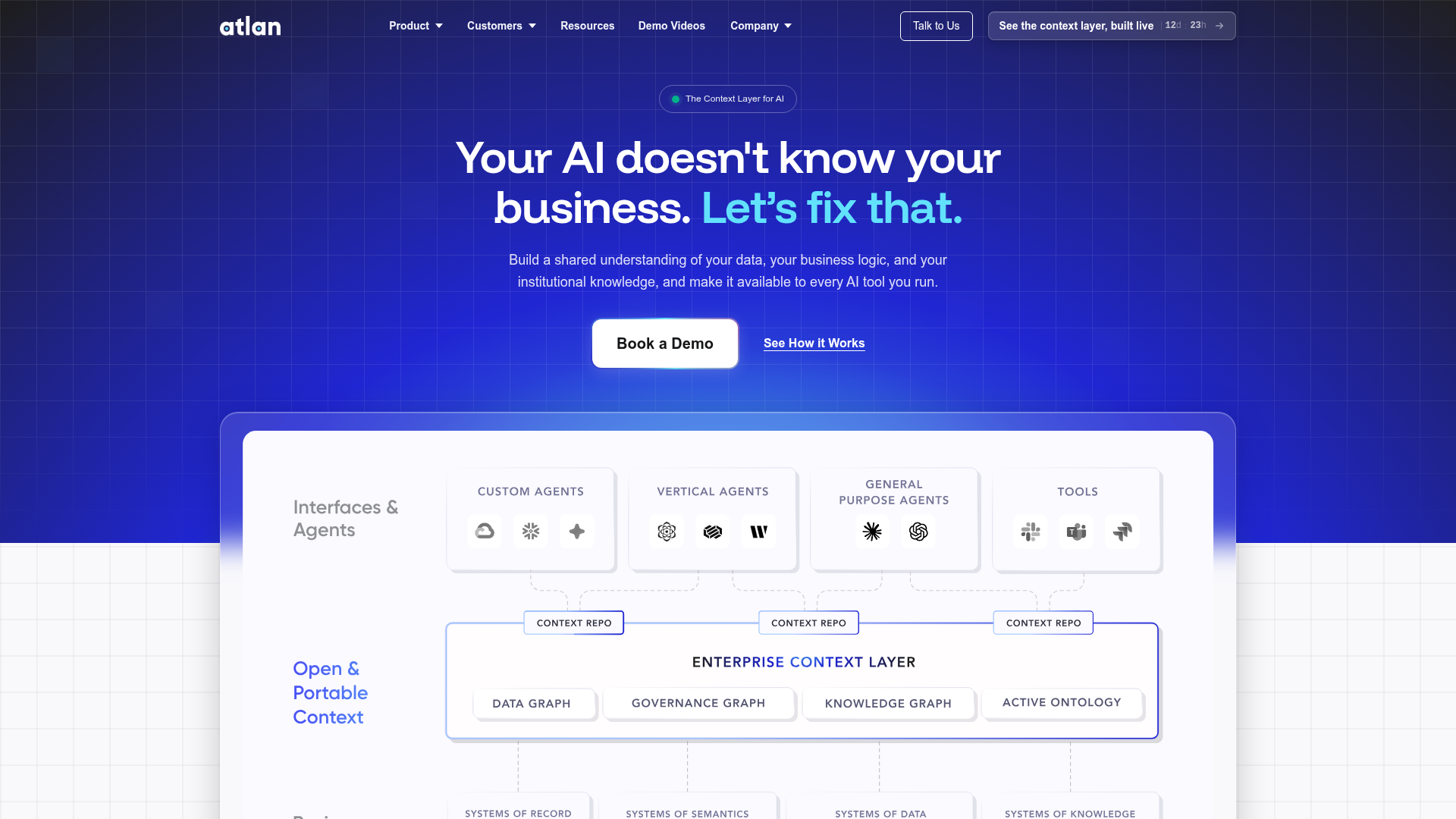 Atlan modern data workspace and metadata platform