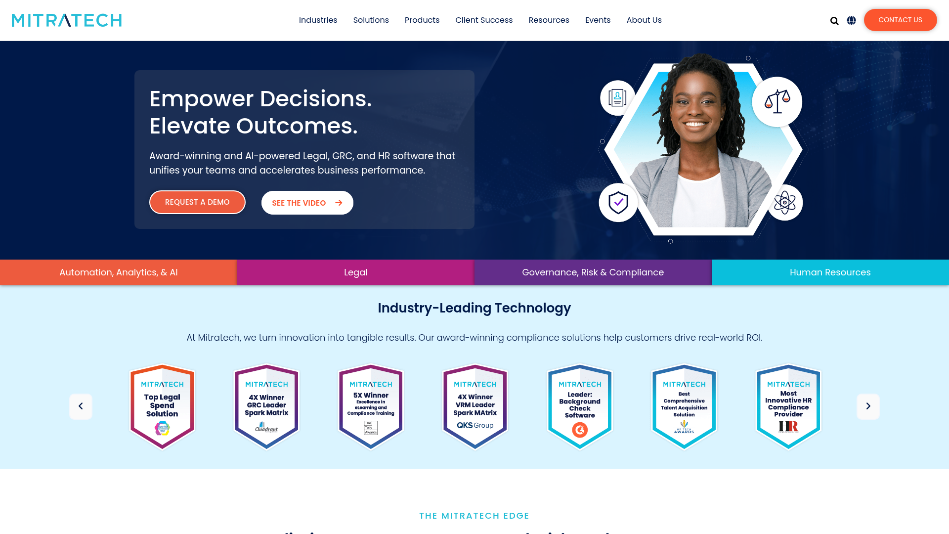 Mitratech legal, risk, and compliance platform