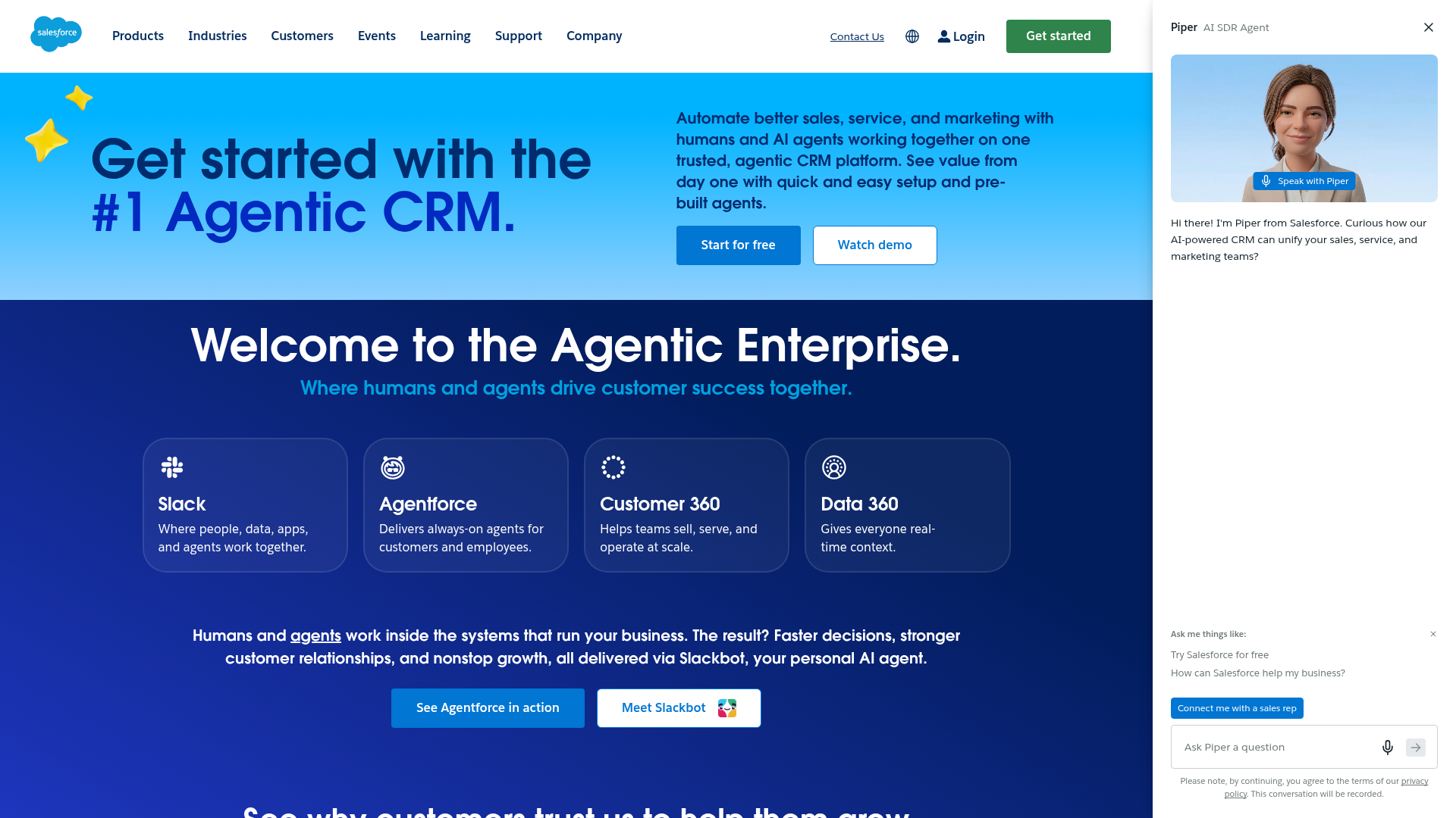 Salesforce Einstein Conversation Insights call analysis interface