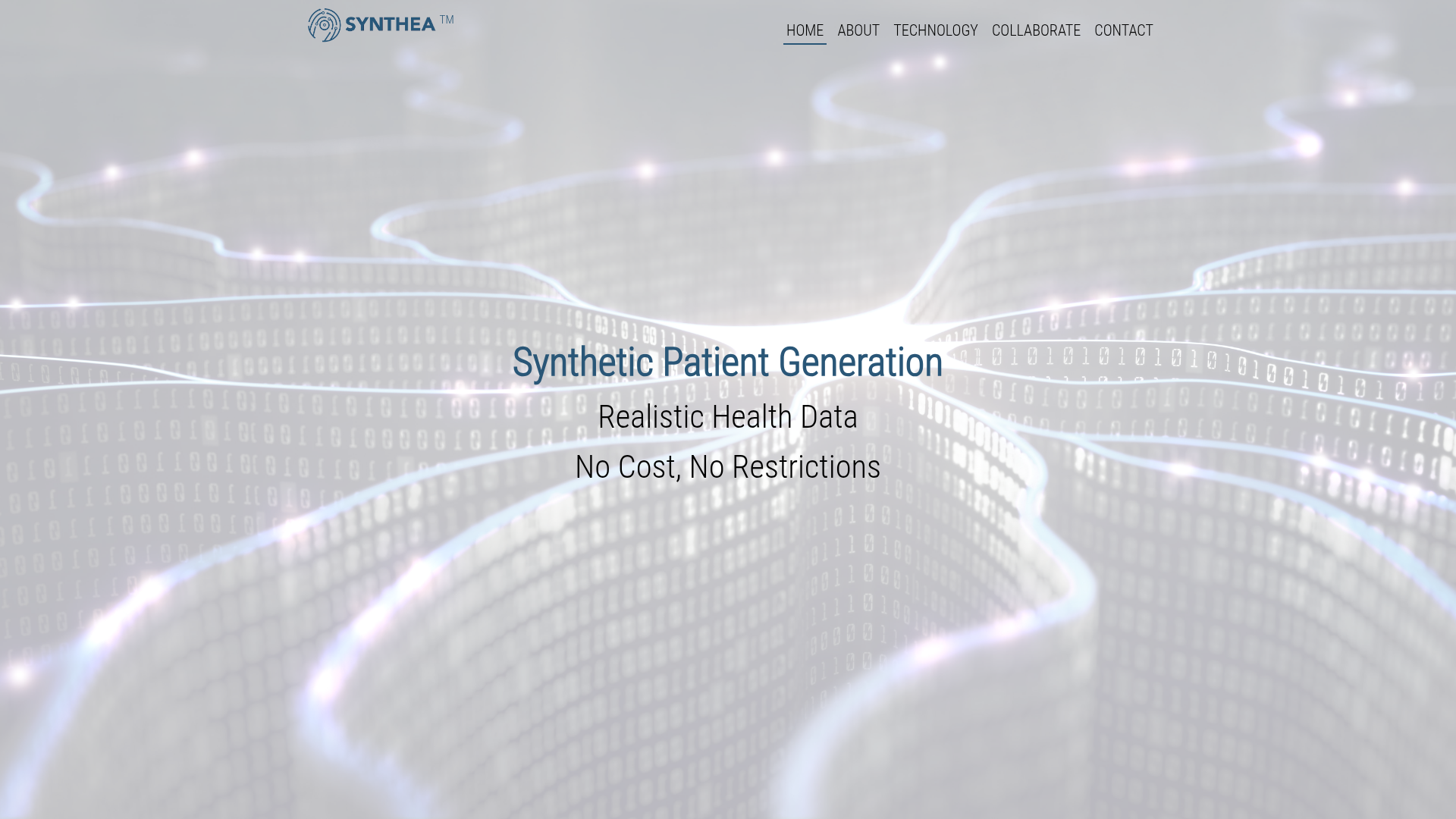 Synthea open-source synthetic patient generator