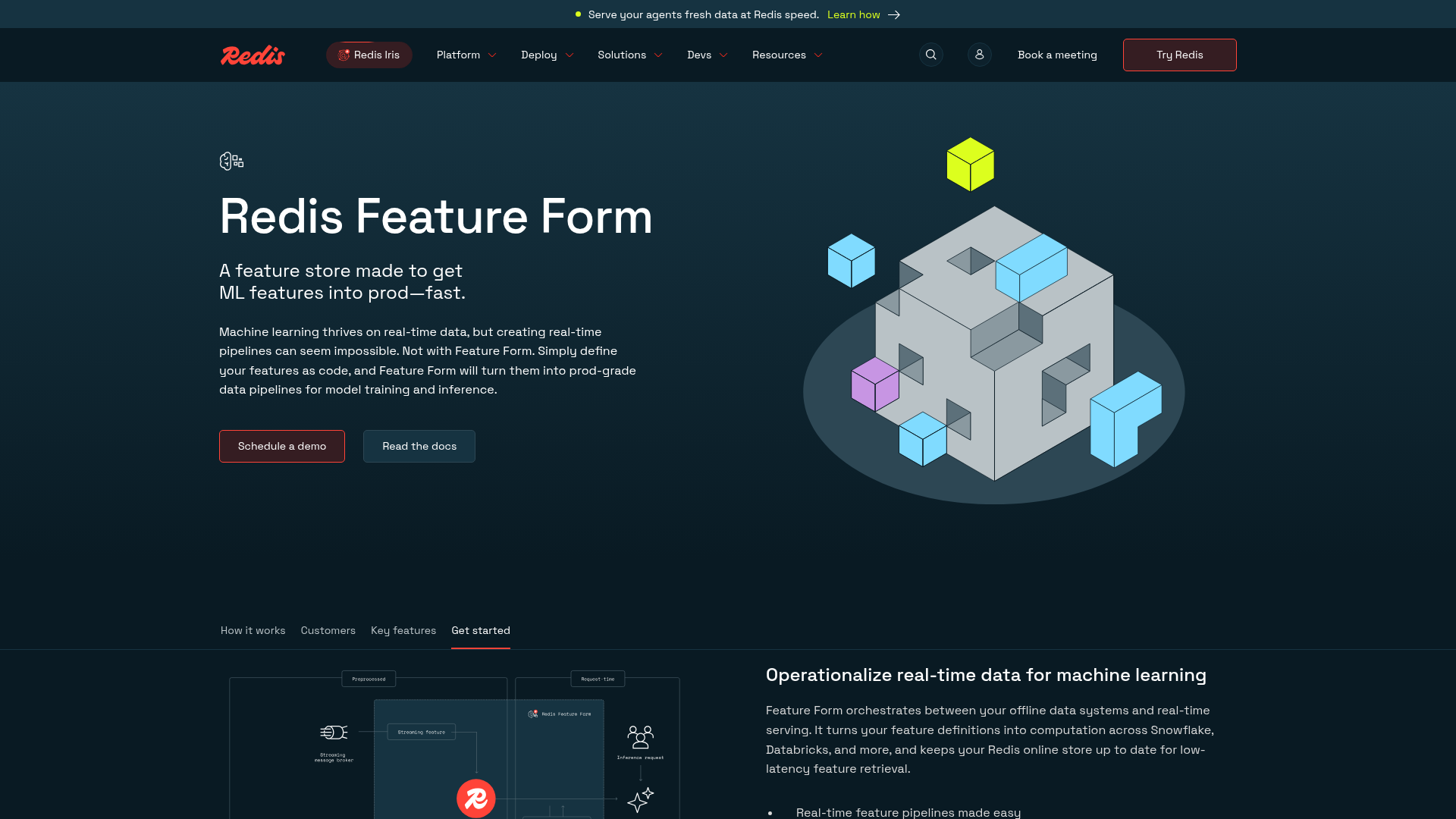 Featureform virtual feature store platform