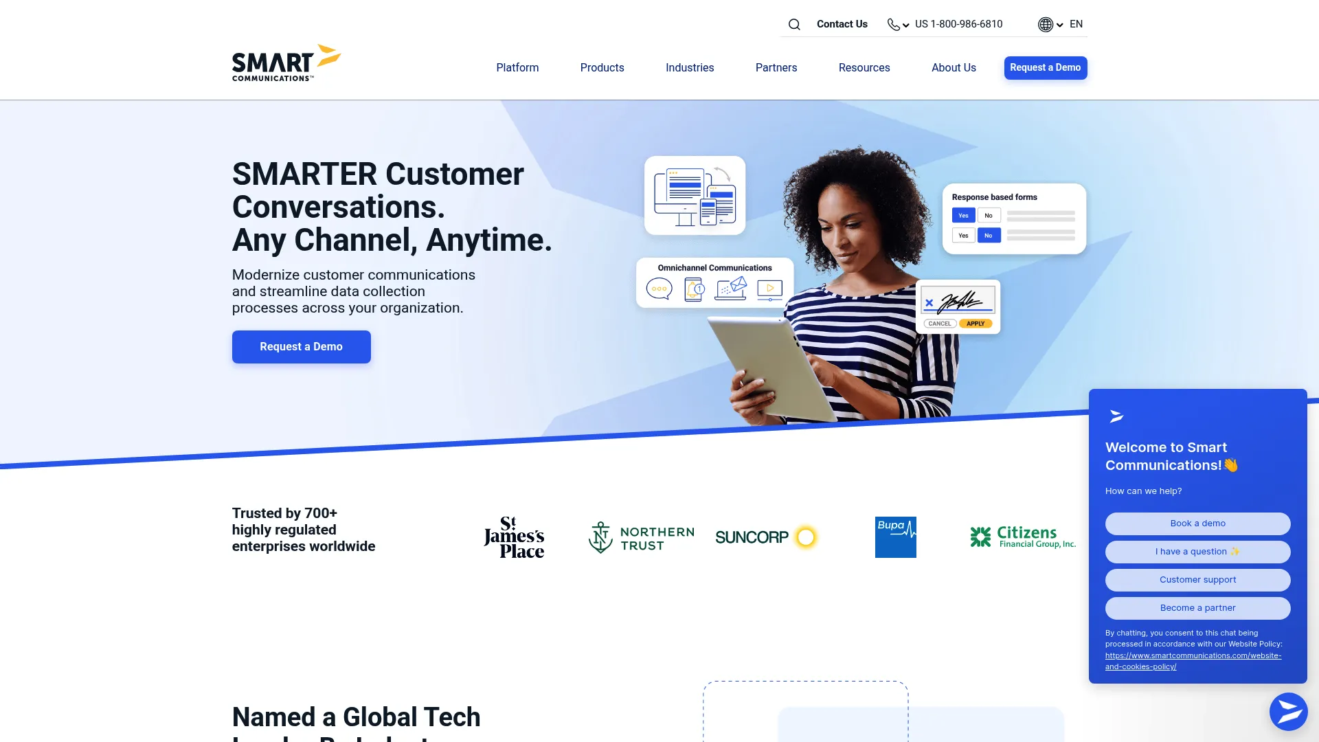 Smart Communications SmartCOMM CCM platform