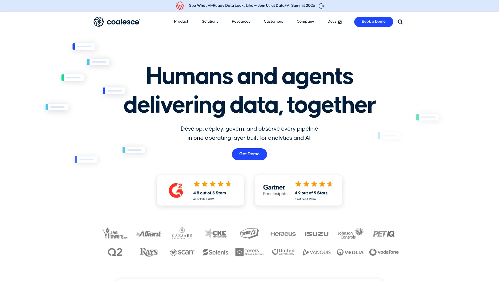 Coalesce data transformation platform