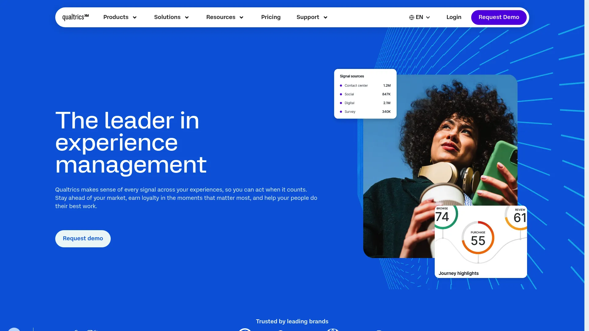 Qualtrics XM feedback and experience management for retention