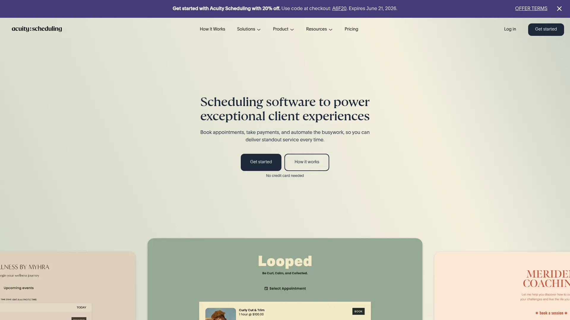 Acuity Scheduling booking and reminder software