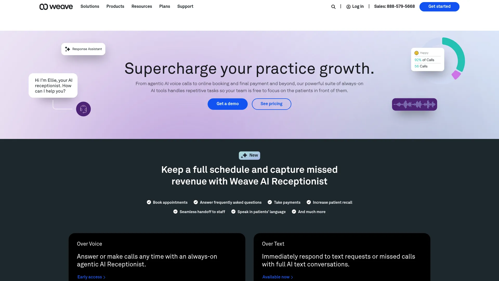 Weave healthcare communication and reminder platform