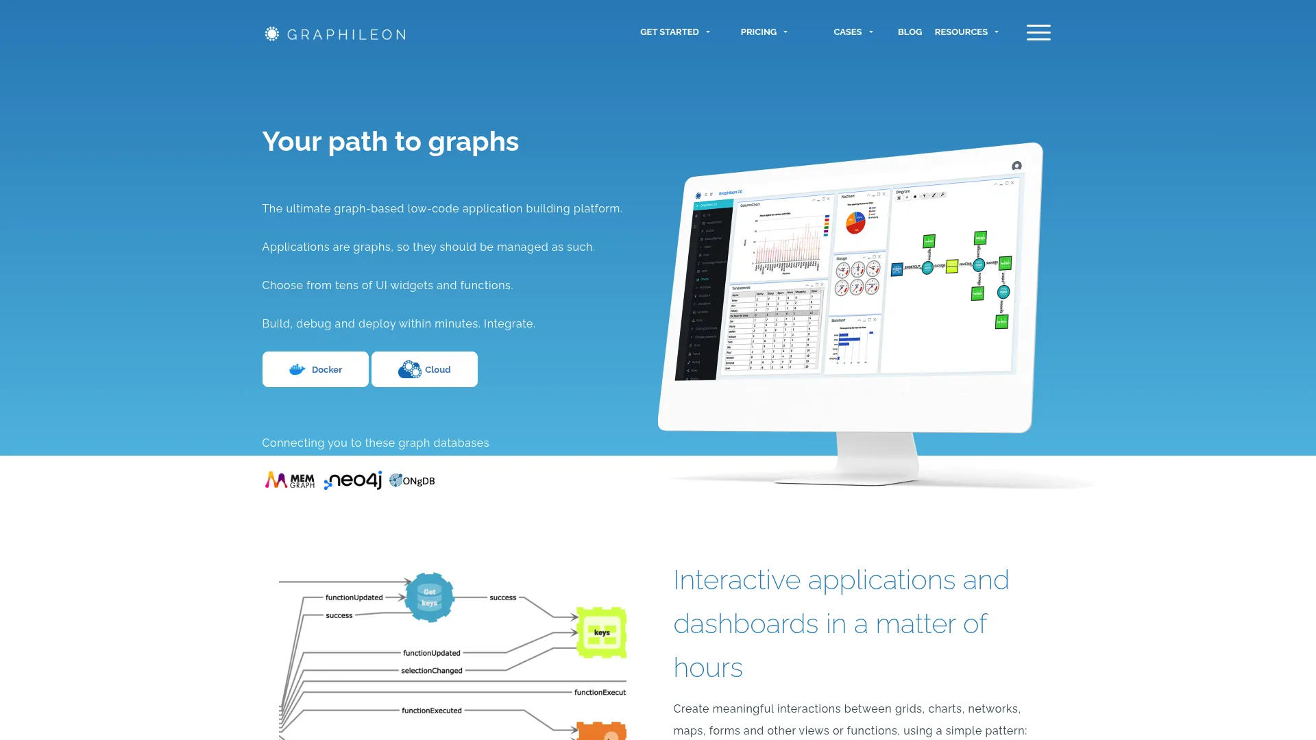 Graphileon low-code graph application builder