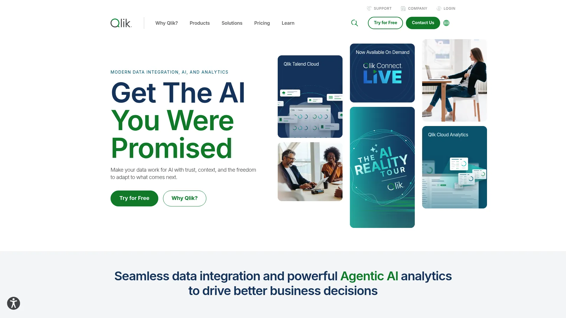 Qlik embedded analytics
