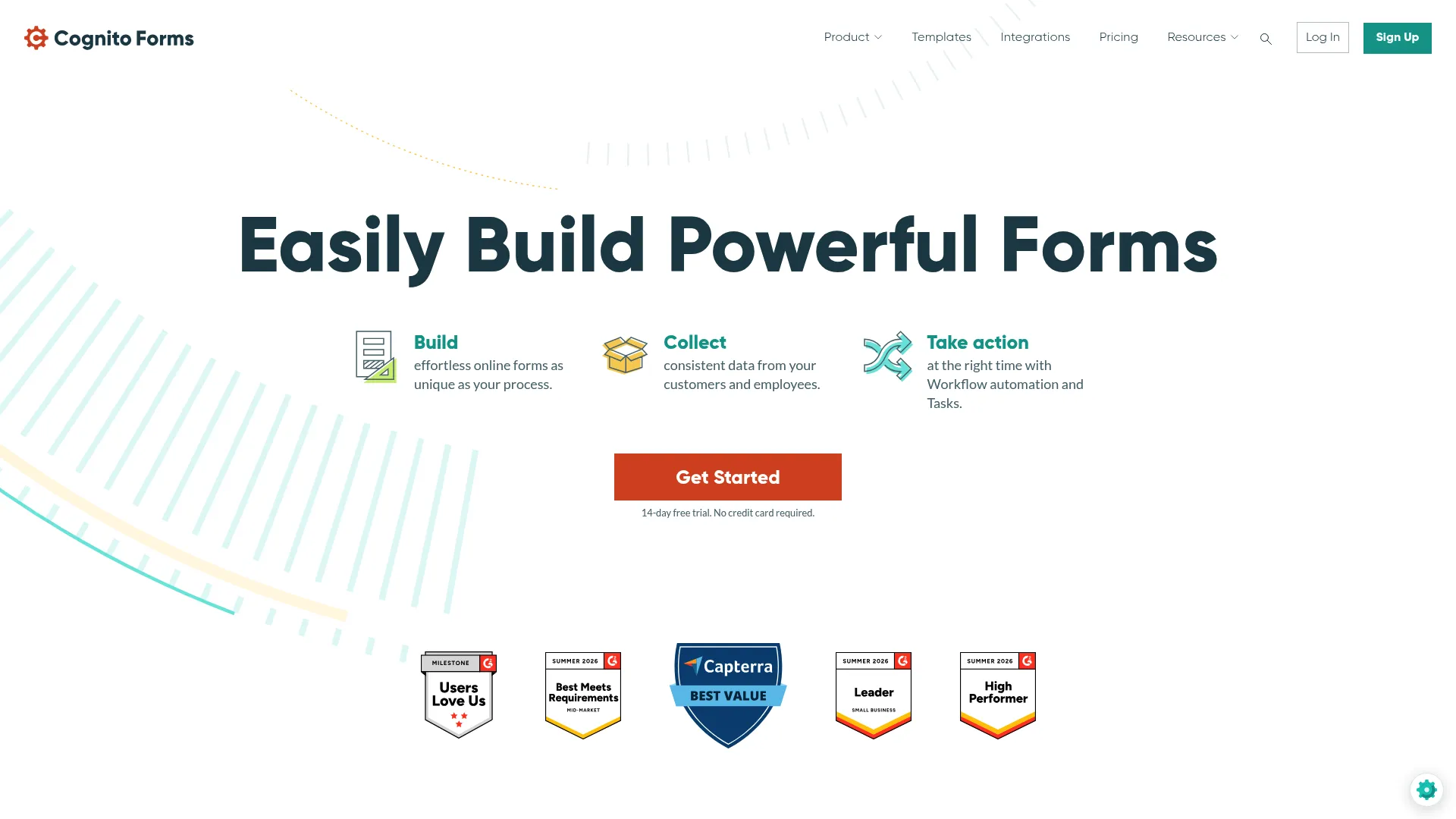 Cognito Forms online form builder