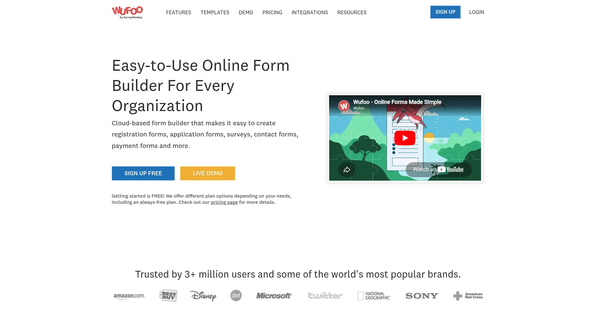 Wufoo online form builder