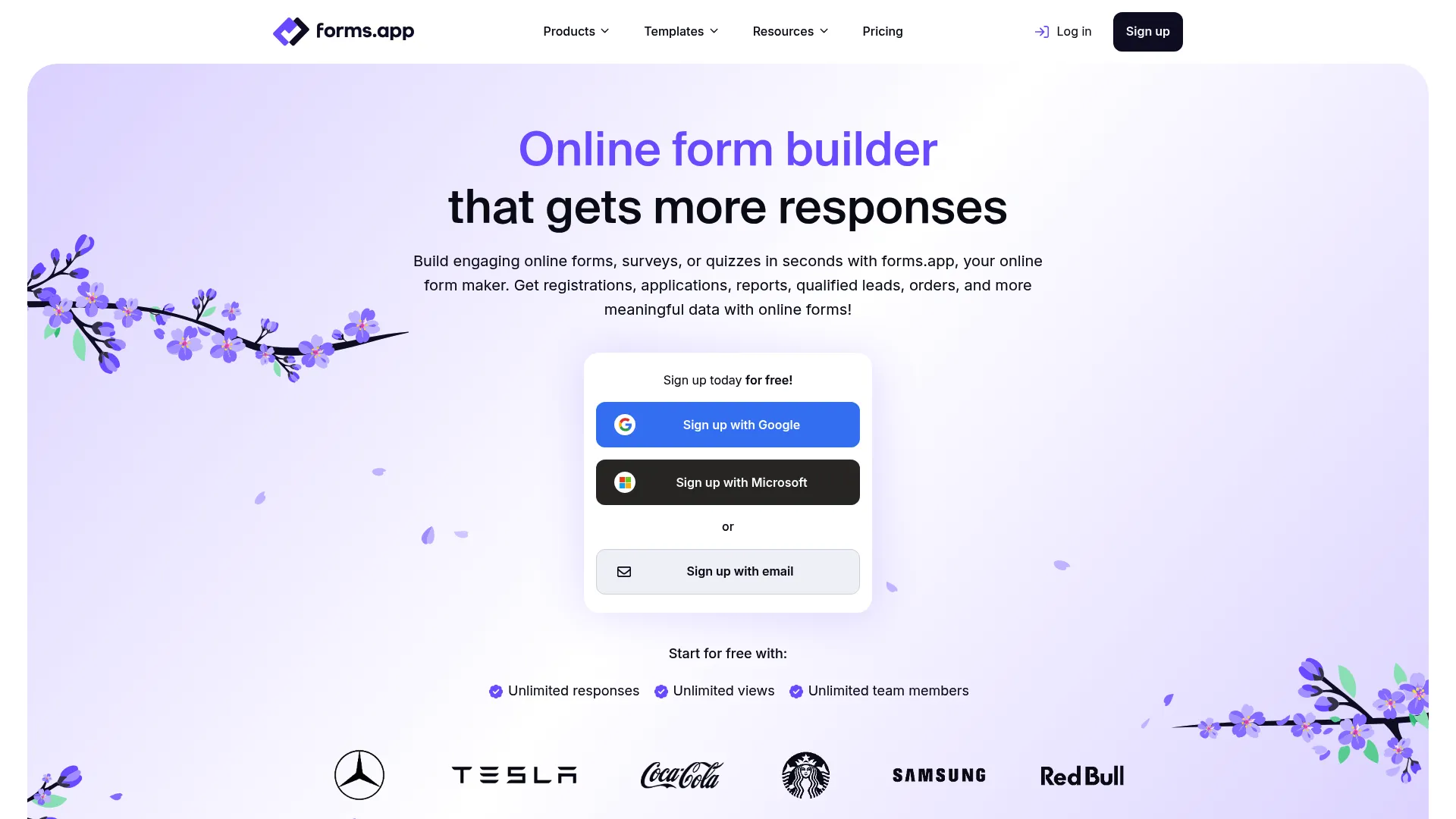 forms.app online form builder