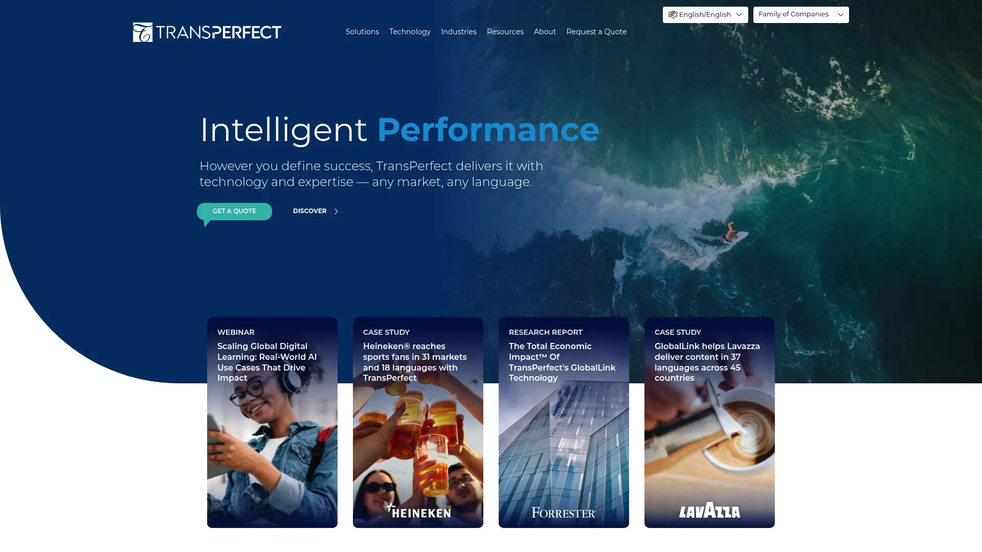 TransPerfect GlobalLink localization platform