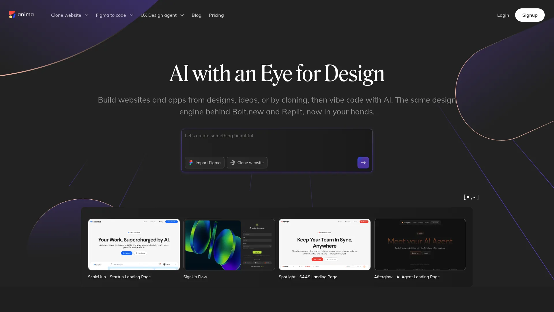 Anima design-to-code platform