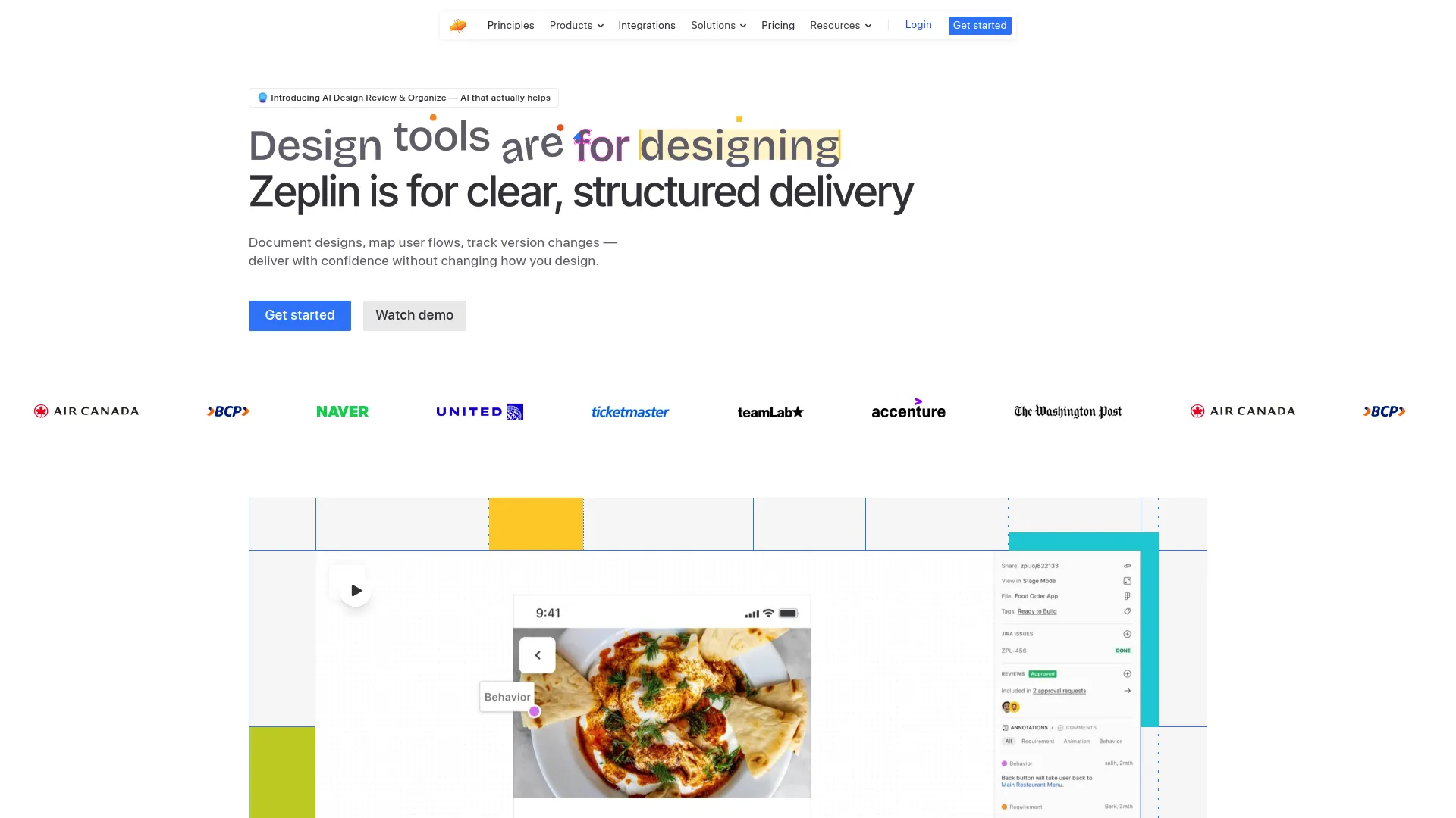 Zeplin design delivery and handoff platform