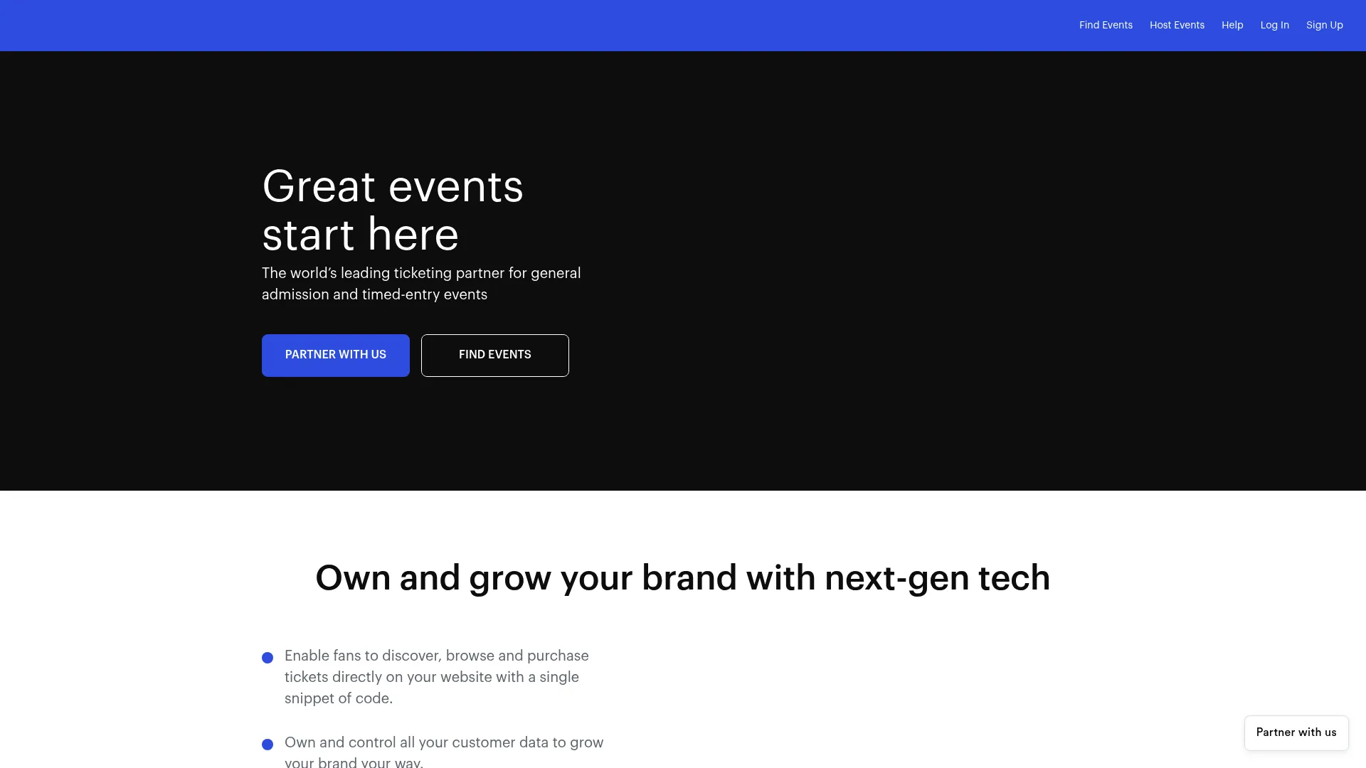 Universe event ticketing platform