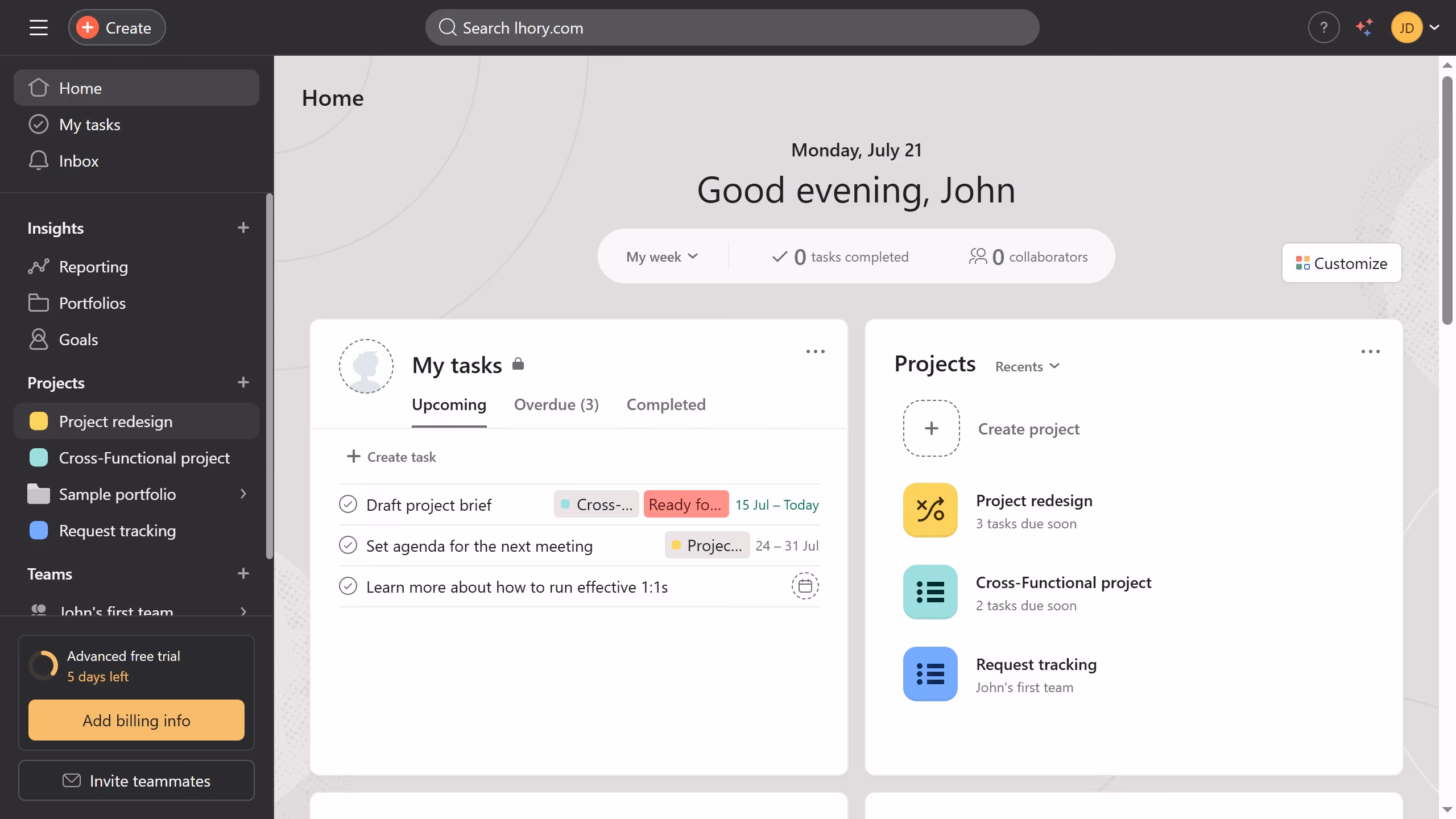 How to sort assignees in board view in Asana