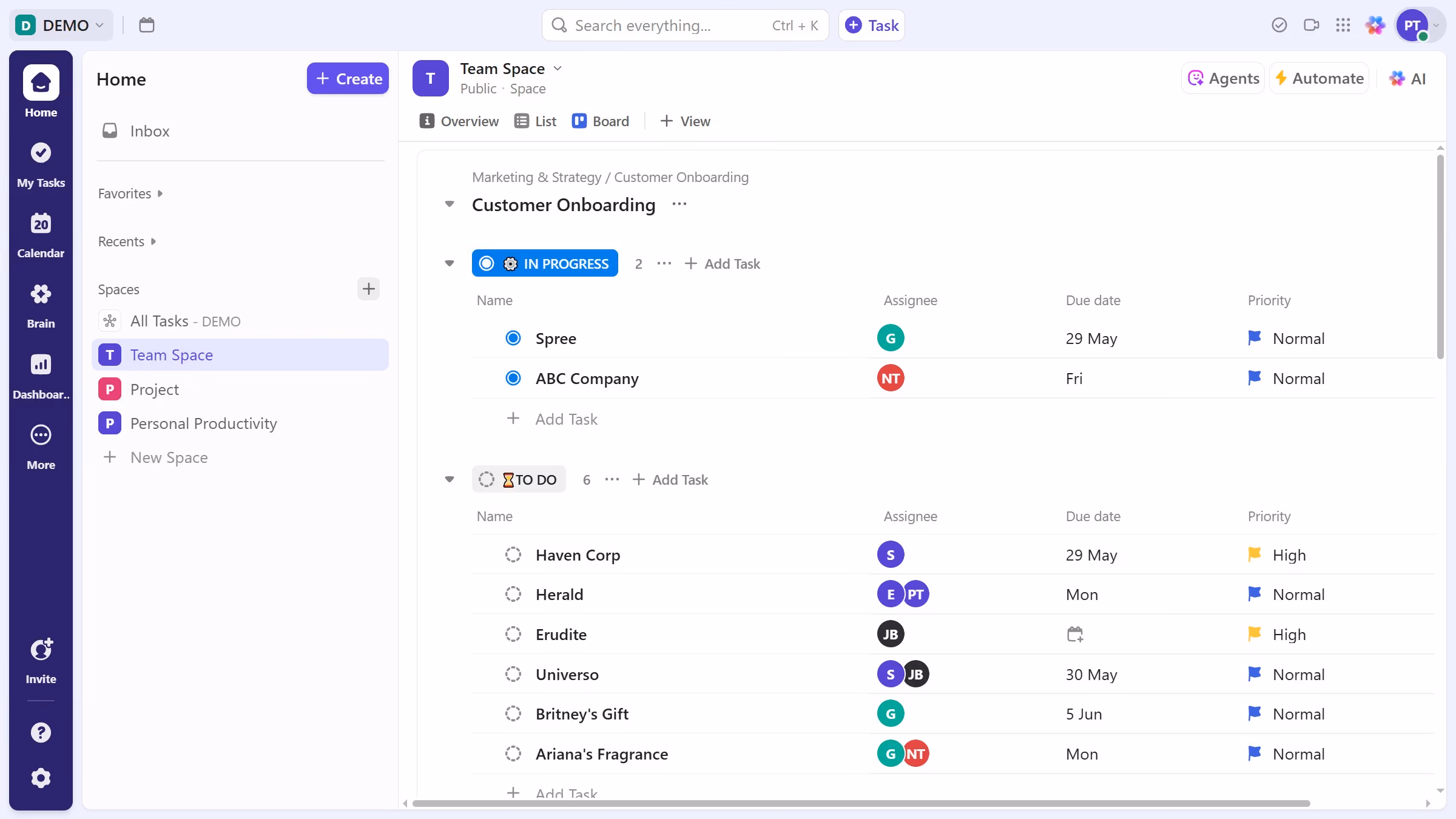 How to change your Workspace time and date settings in ClickUp