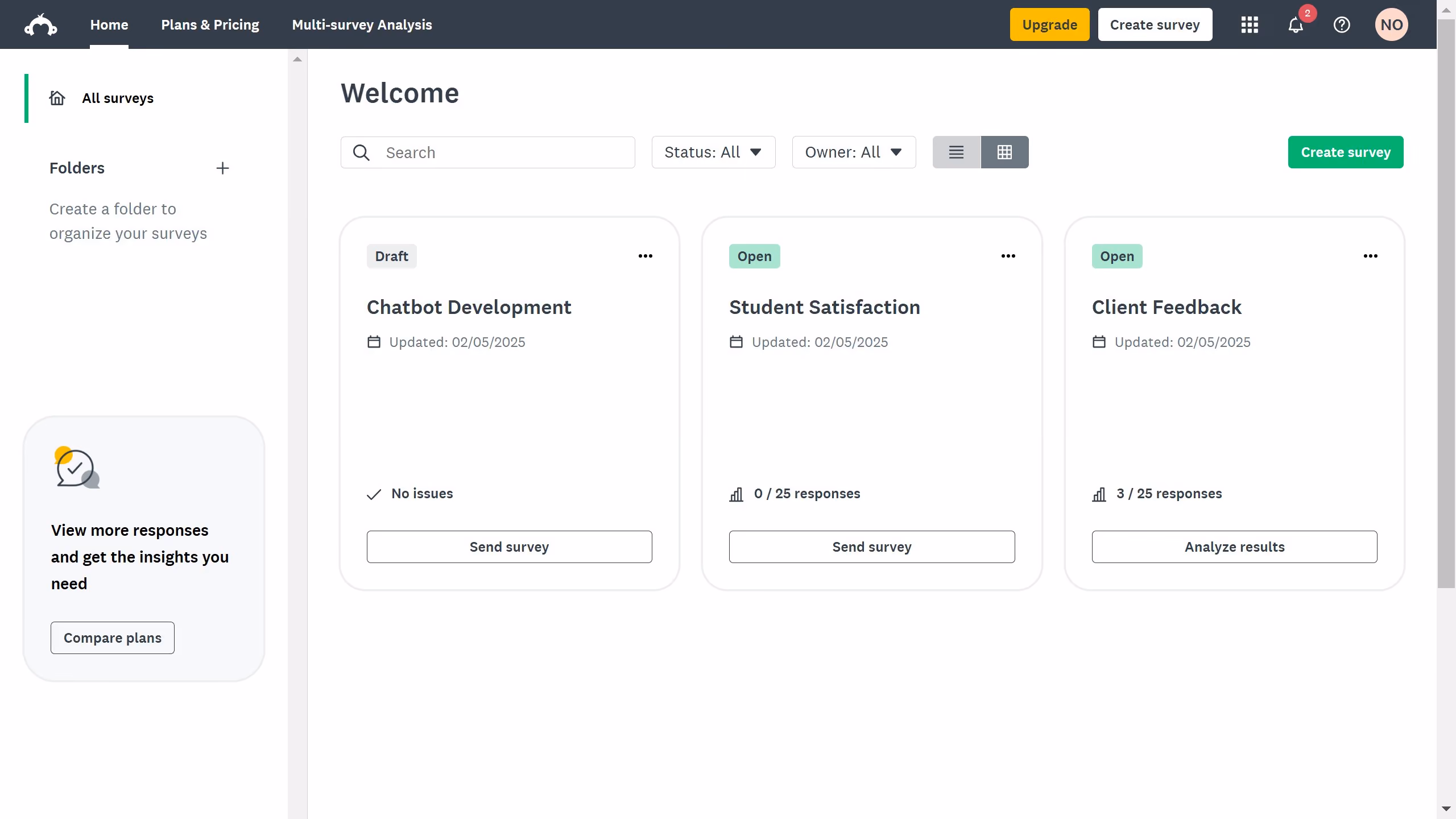 How to customize the end page in SurveyMonkey