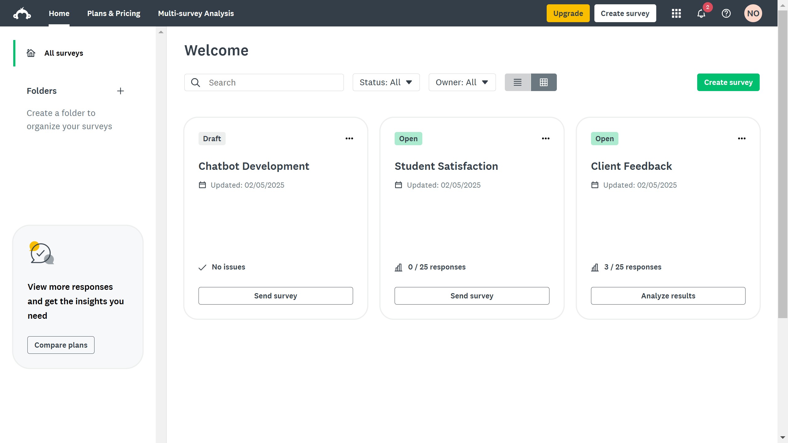 How to customize the end page in SurveyMonkey